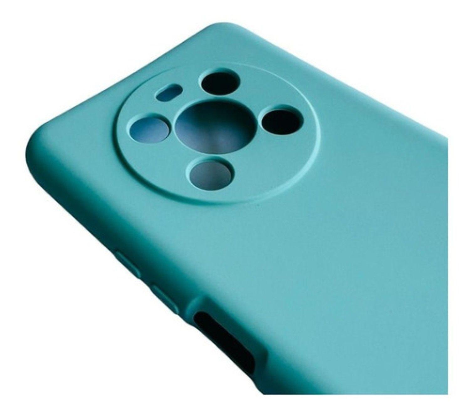 Carcasa Funda Para Honor X9 Silicona Turquesa-3