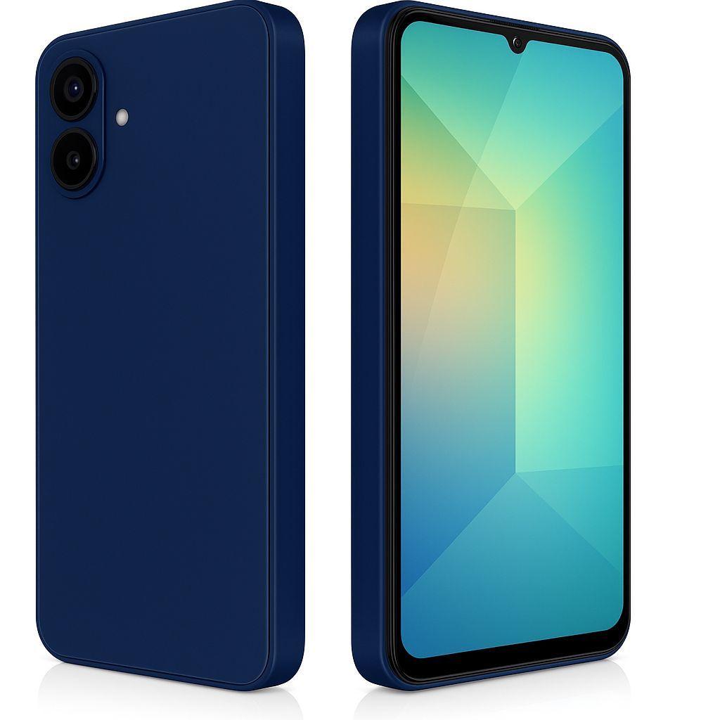 Carcasa Funda Para Samsung A06 5g Silicona Azul-4