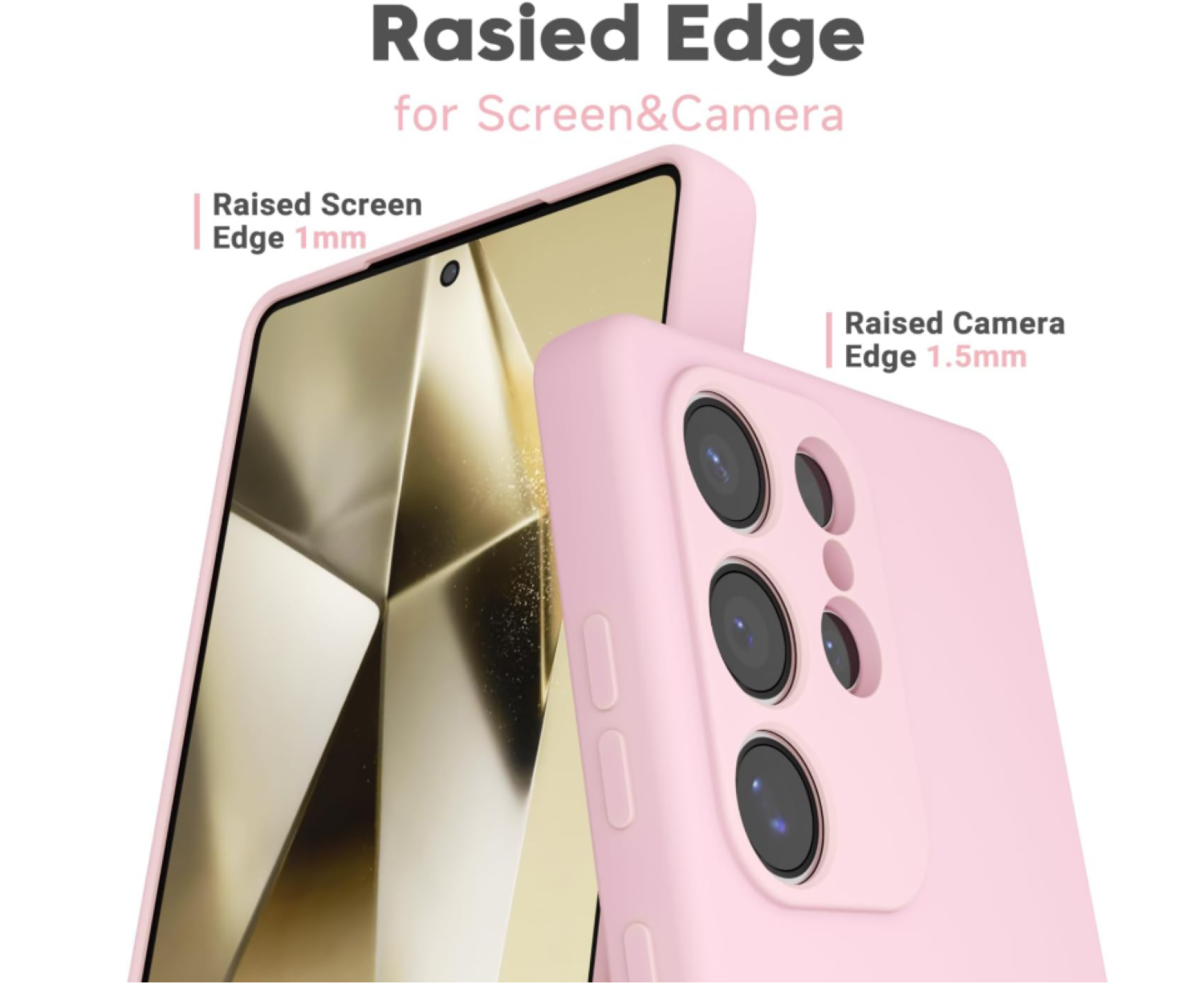 Carcasa Funda Para Samsung S26 Ultra Silicona Rosado-2