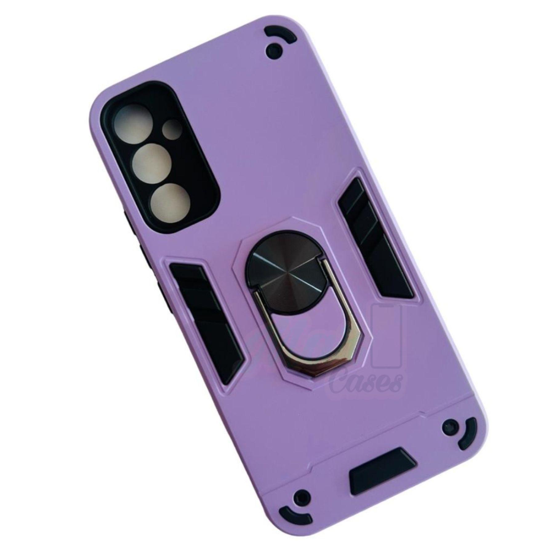 Carcasa Para Samsung A55 5g Anti Golpes Anillo Lila-0