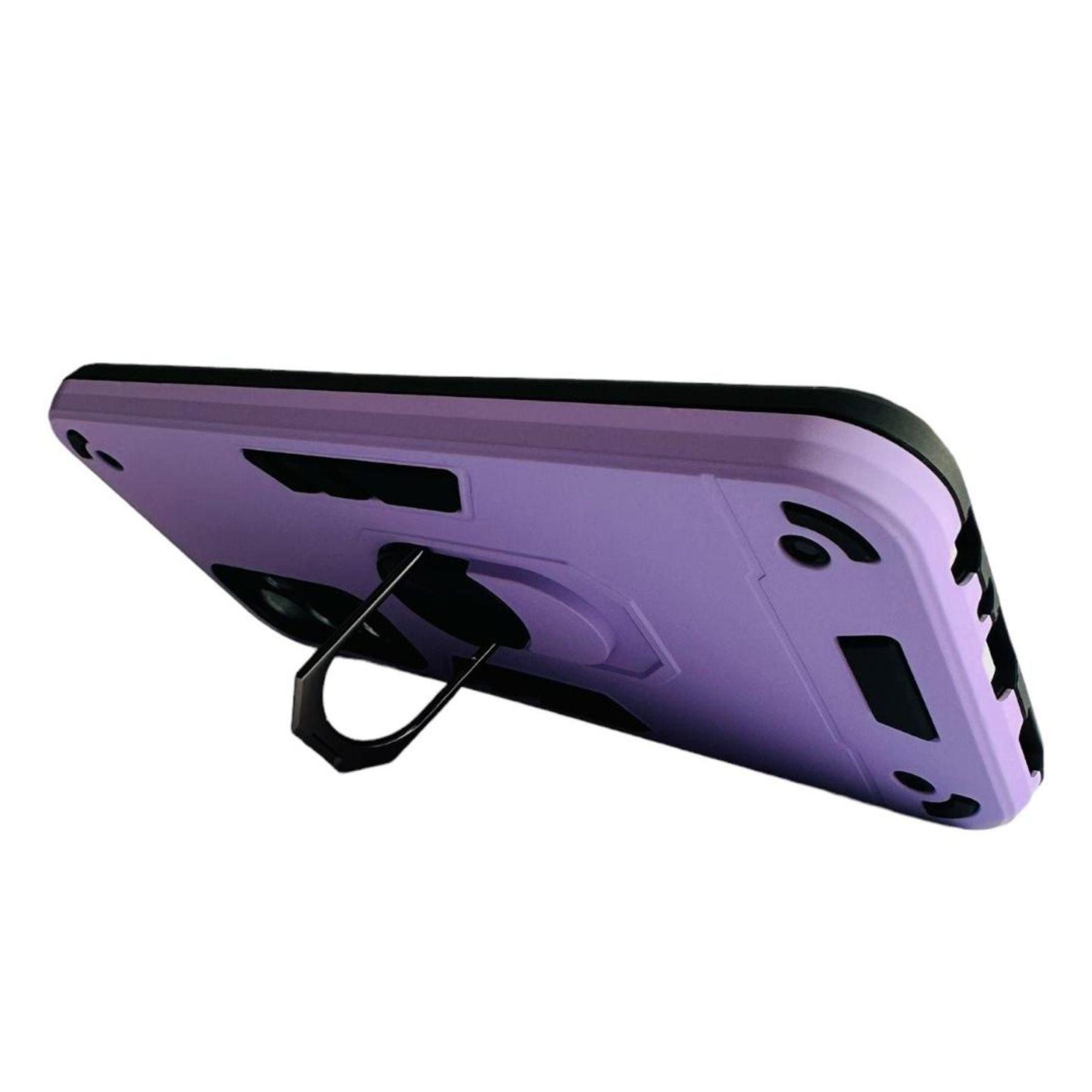 Carcasa Para Samsung A55 5g Anti Golpes Anillo Lila-1