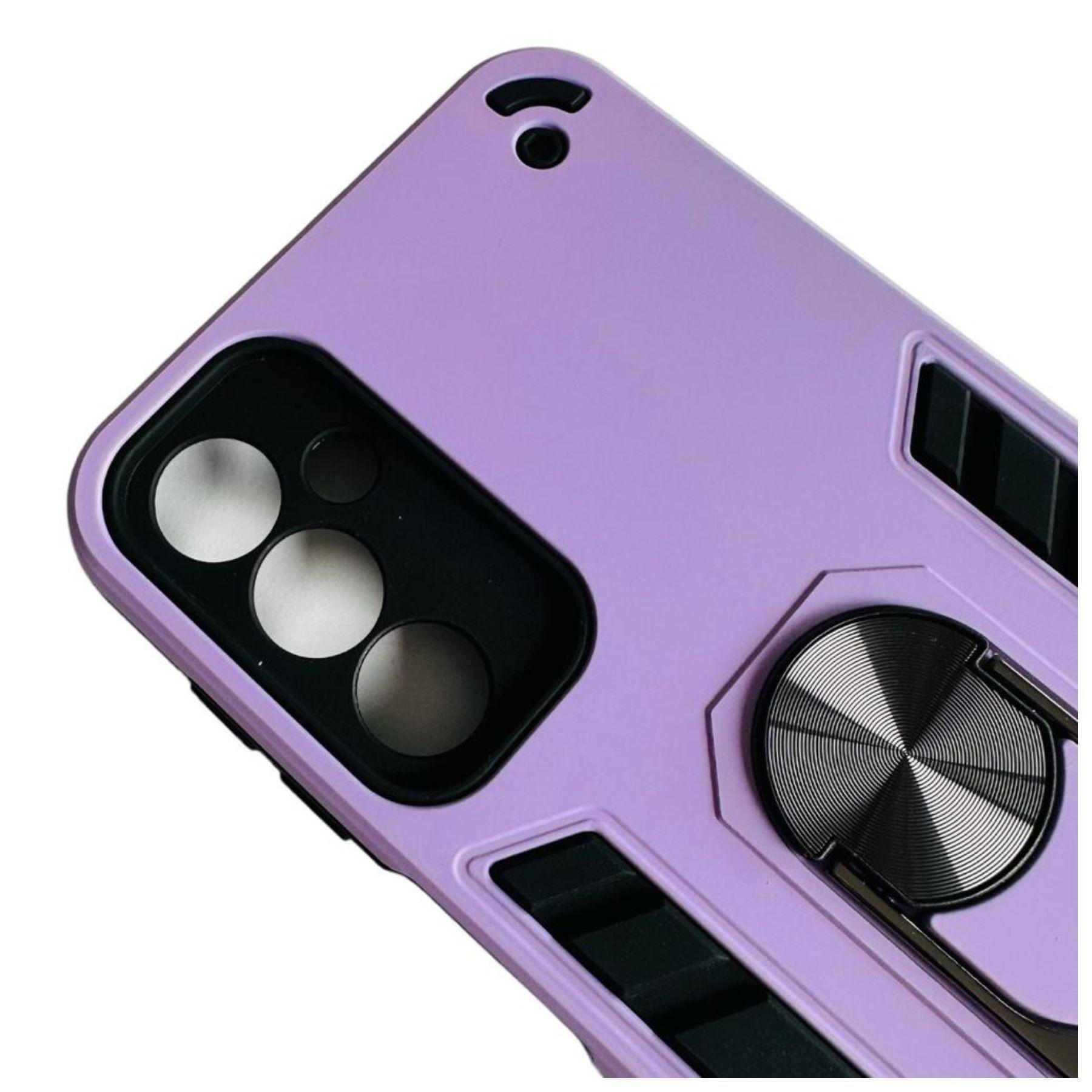 Carcasa Para Samsung A55 5g Anti Golpes Anillo Lila-2