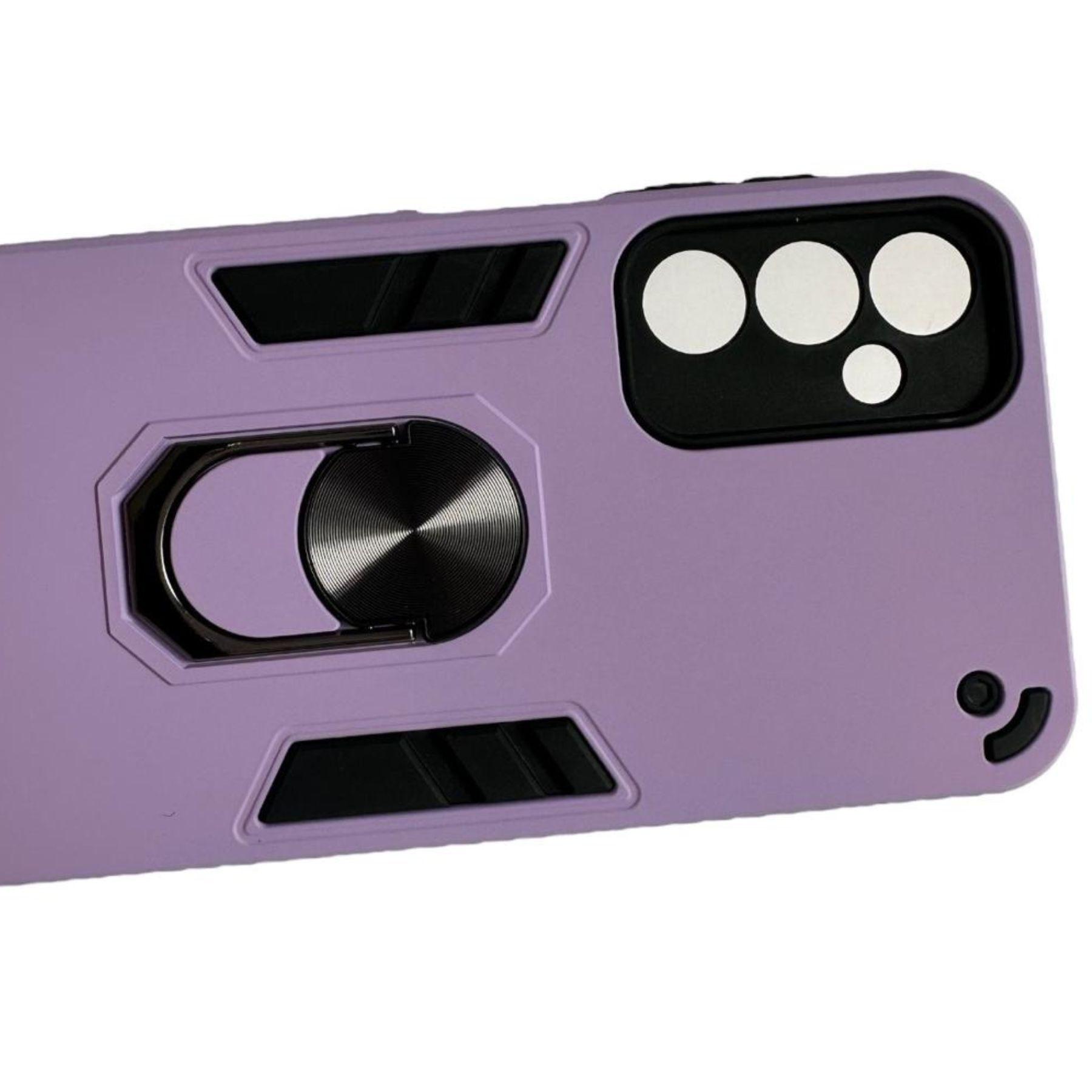 Carcasa Para Samsung A55 5g Anti Golpes Anillo Lila-3