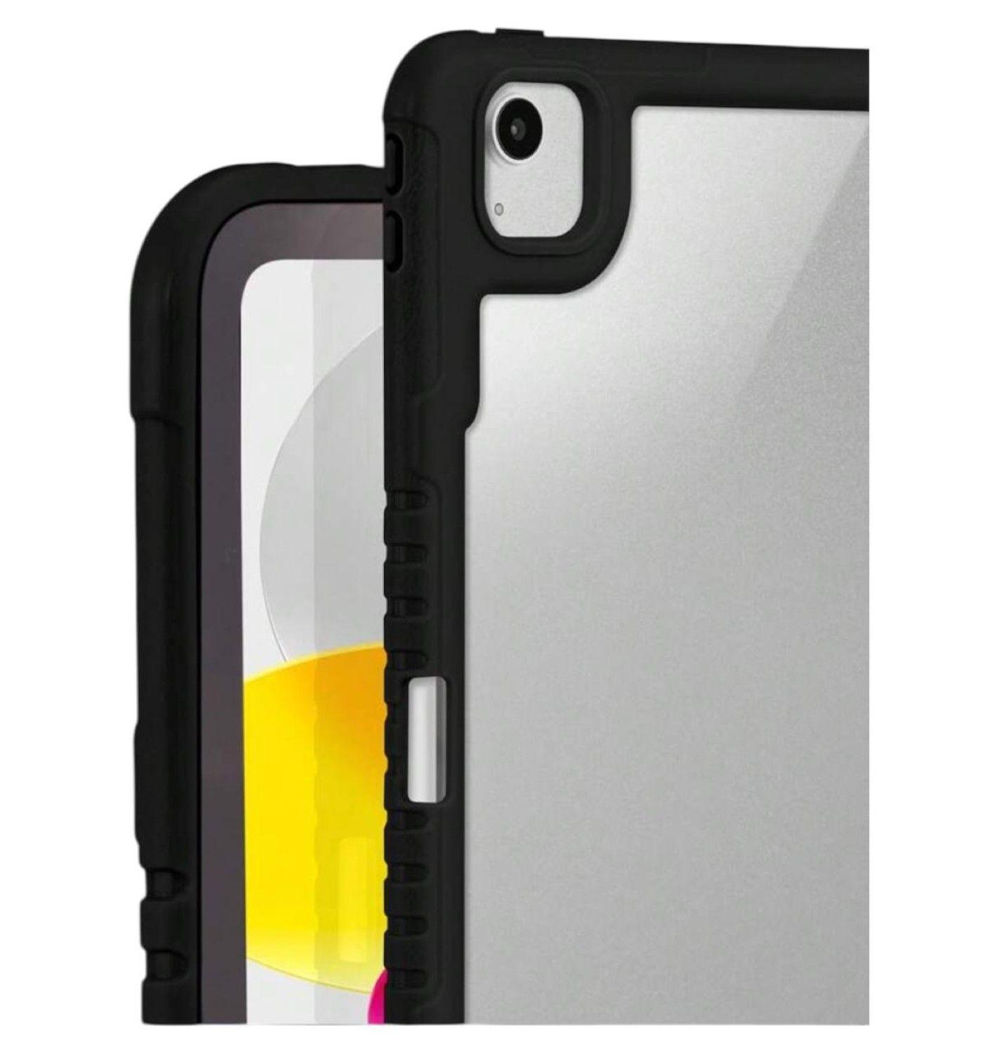 Carcasa Protectora Con Soporte Para iPad Air 6 11 M2 Negro-2