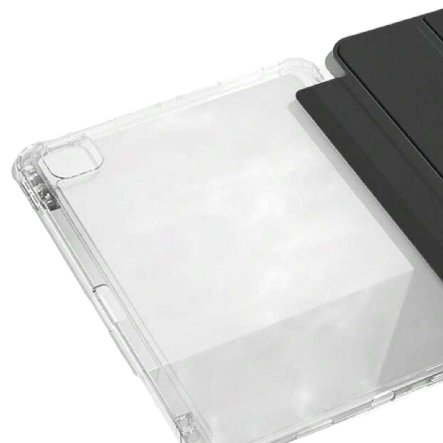 Carcasa Smart Cover Clear Para iPad Air 6 11 M2 2024 Negro-2