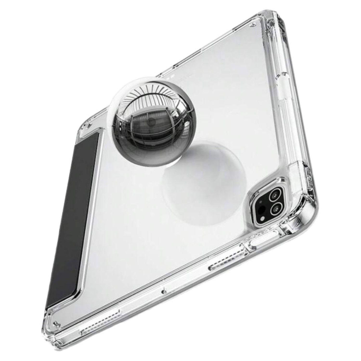 Carcasa Smart Cover Clear Para iPad Air 6 11 M2 2024 Negro-4