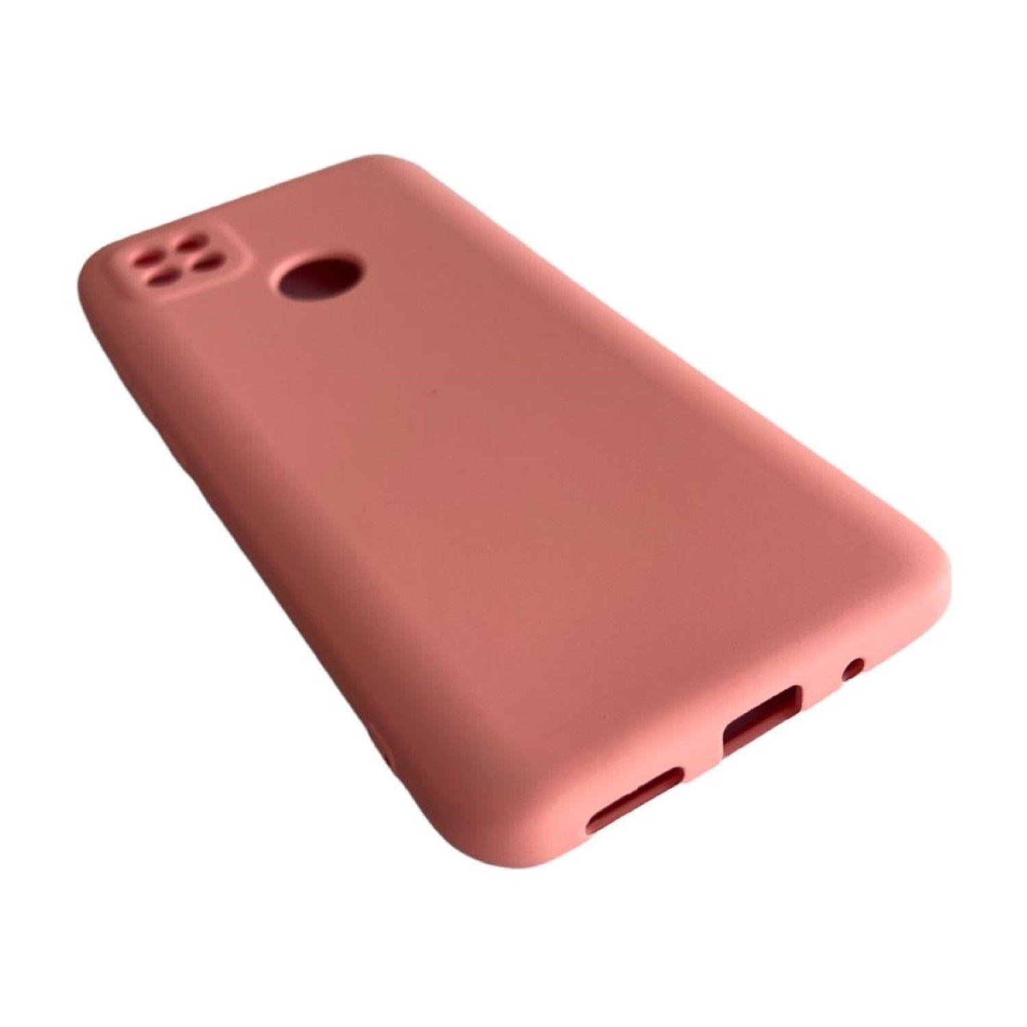 Carcasa Funda Para Xiaomi Redmi 10a / 9c Silicona Rosado-3