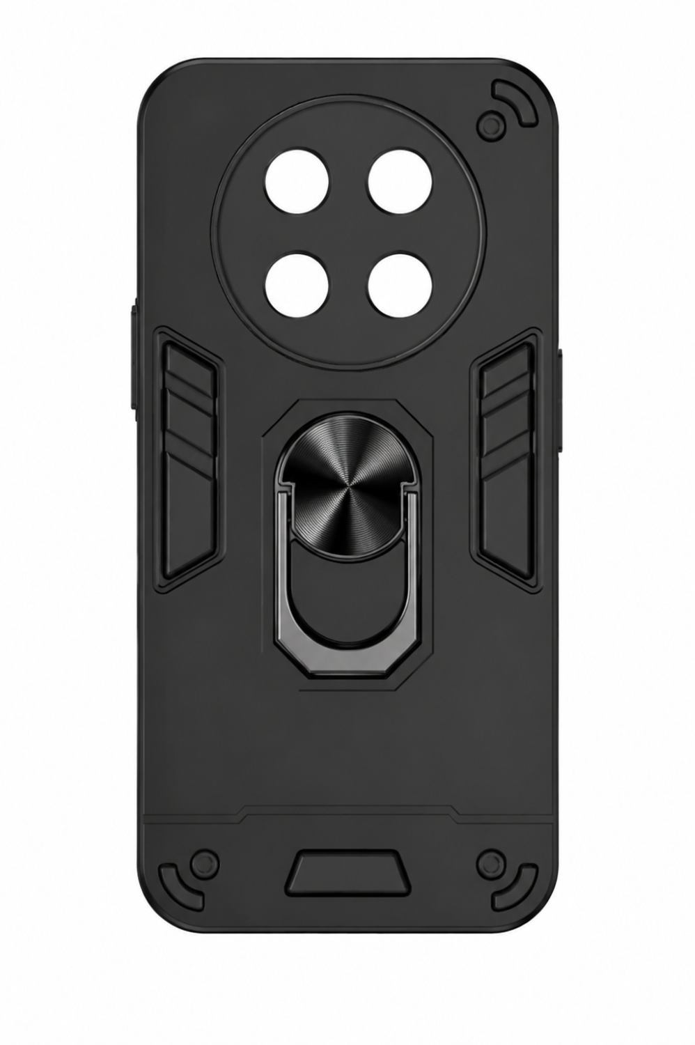 Carcasa Compatible Con Honor Magic8 Lite Anti Golpes Anillo Negro-0
