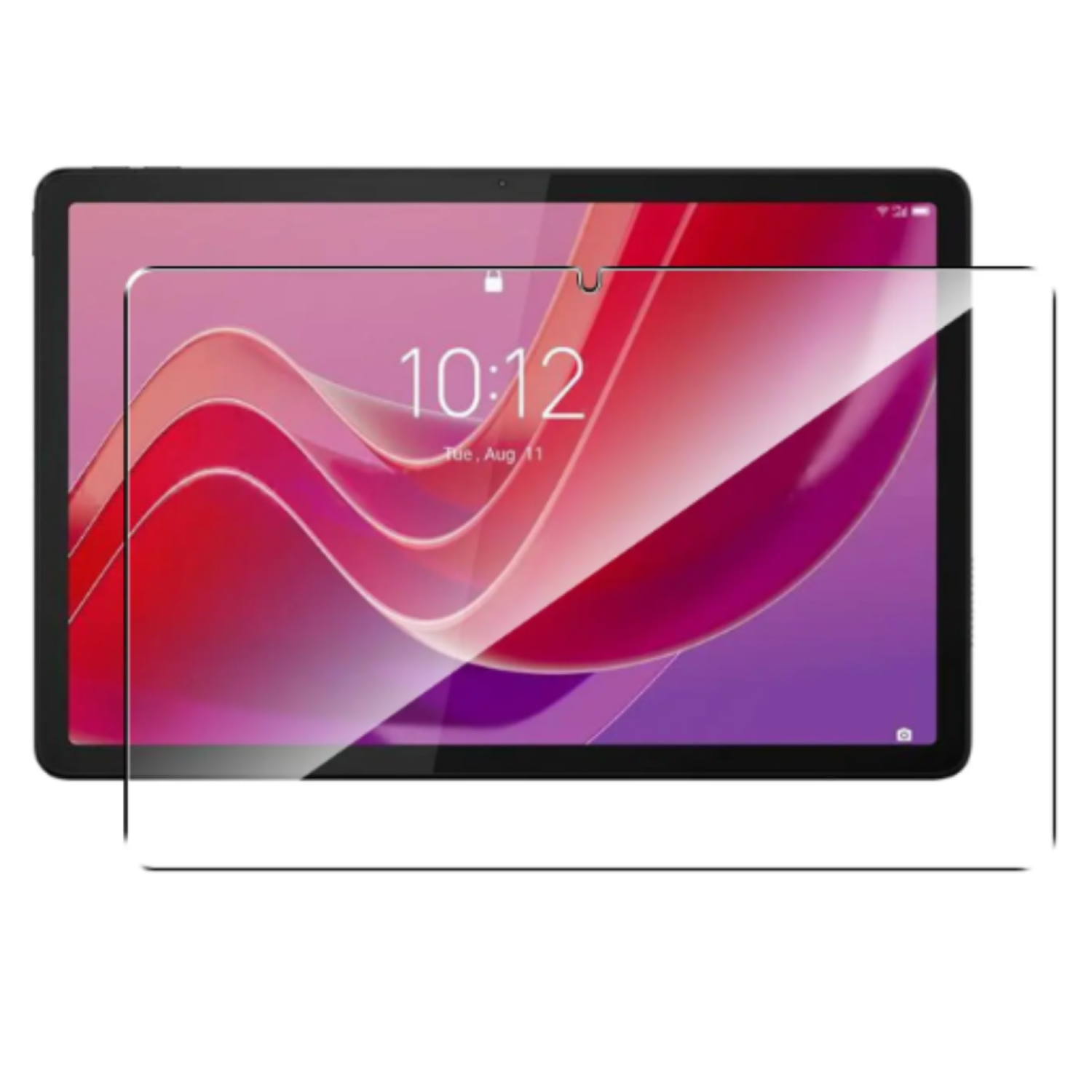 Carcasa Funda Giratoria Para Tablet Lenovo M11 11 Fucsia + Vidrio-4