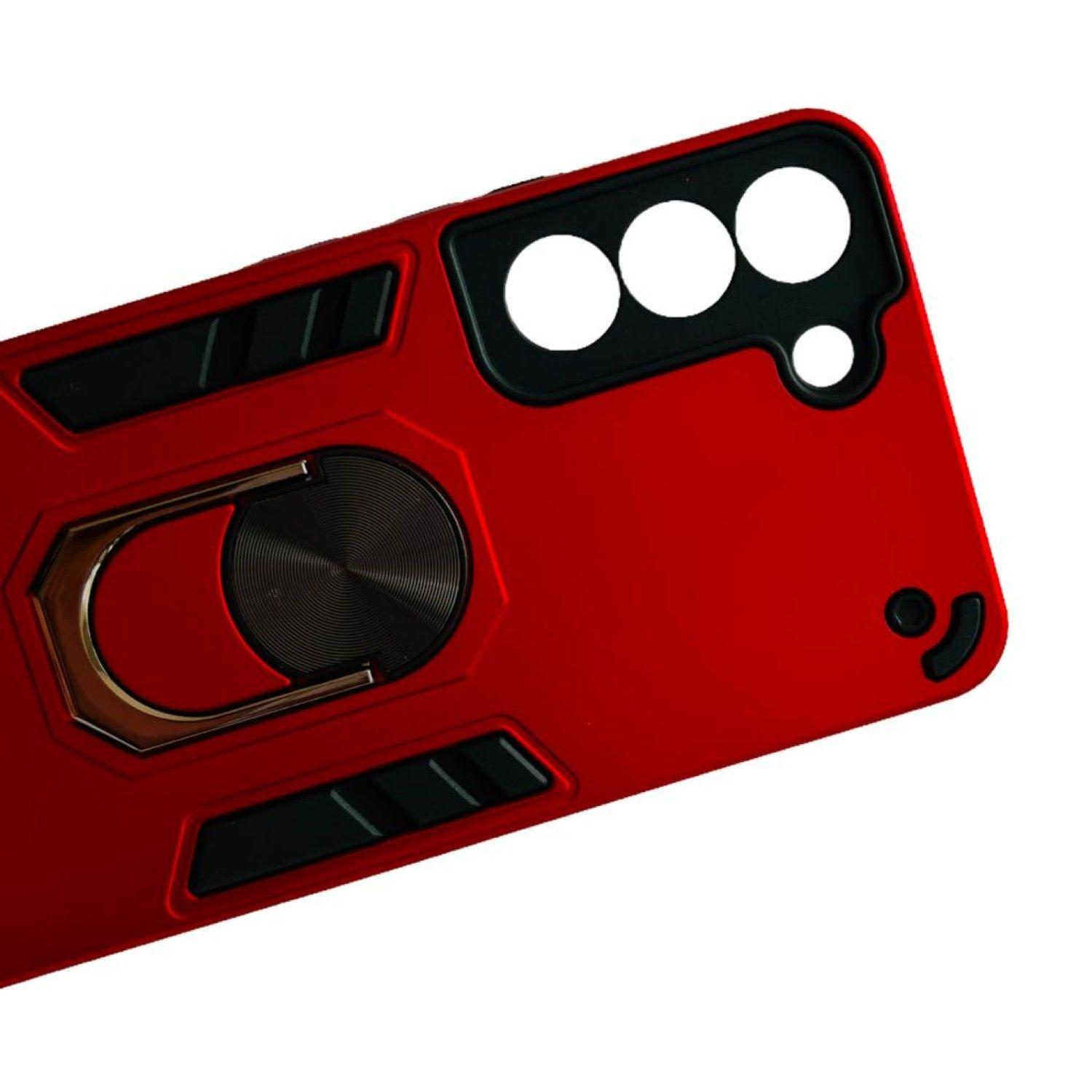 Carcasa Para Samsung S23 Normal Anti Golpes Rojo-2