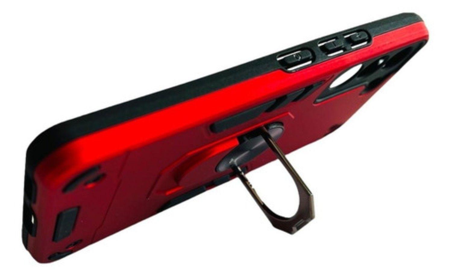 Carcasa Para Samsung S23 Normal Anti Golpes Rojo-3