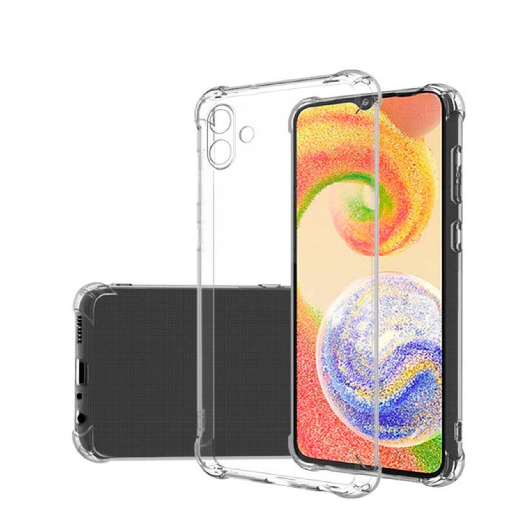 Carcasa Para Samsung A05 Normal Transparente Reforzada-2