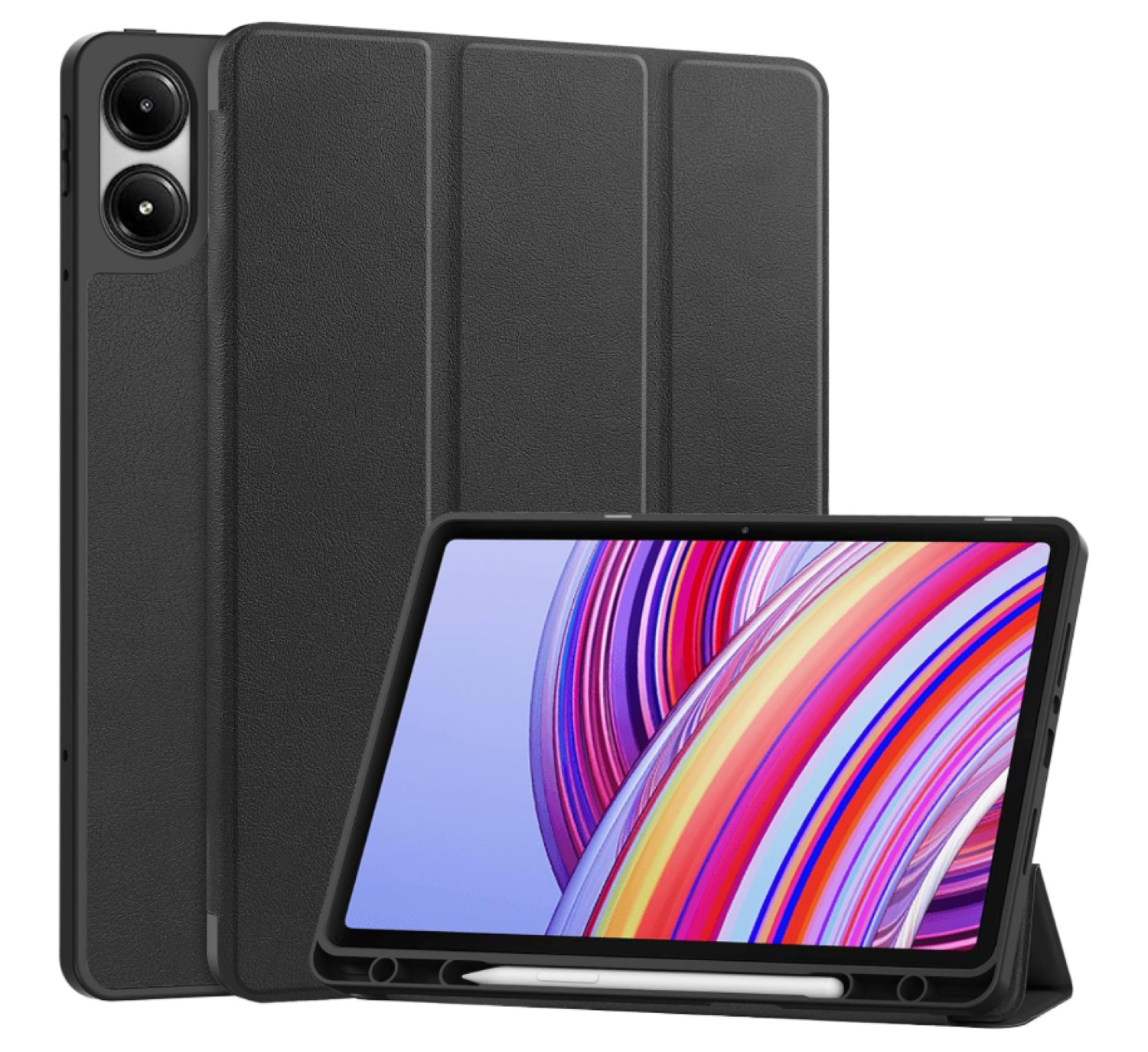 Carcasa Smart Cover Ranura Compatible Con Xiaomi Pad 2 Pro 12.1 2025-1