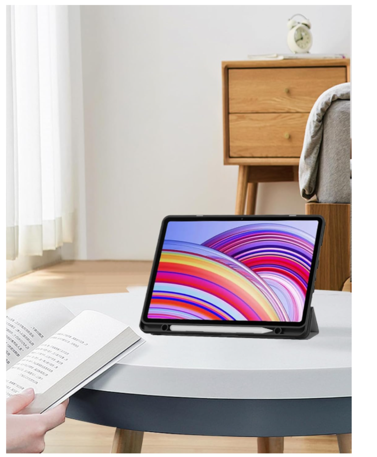 Carcasa Smart Cover Ranura Compatible Con Xiaomi Pad 2 Pro 12.1 2025-5