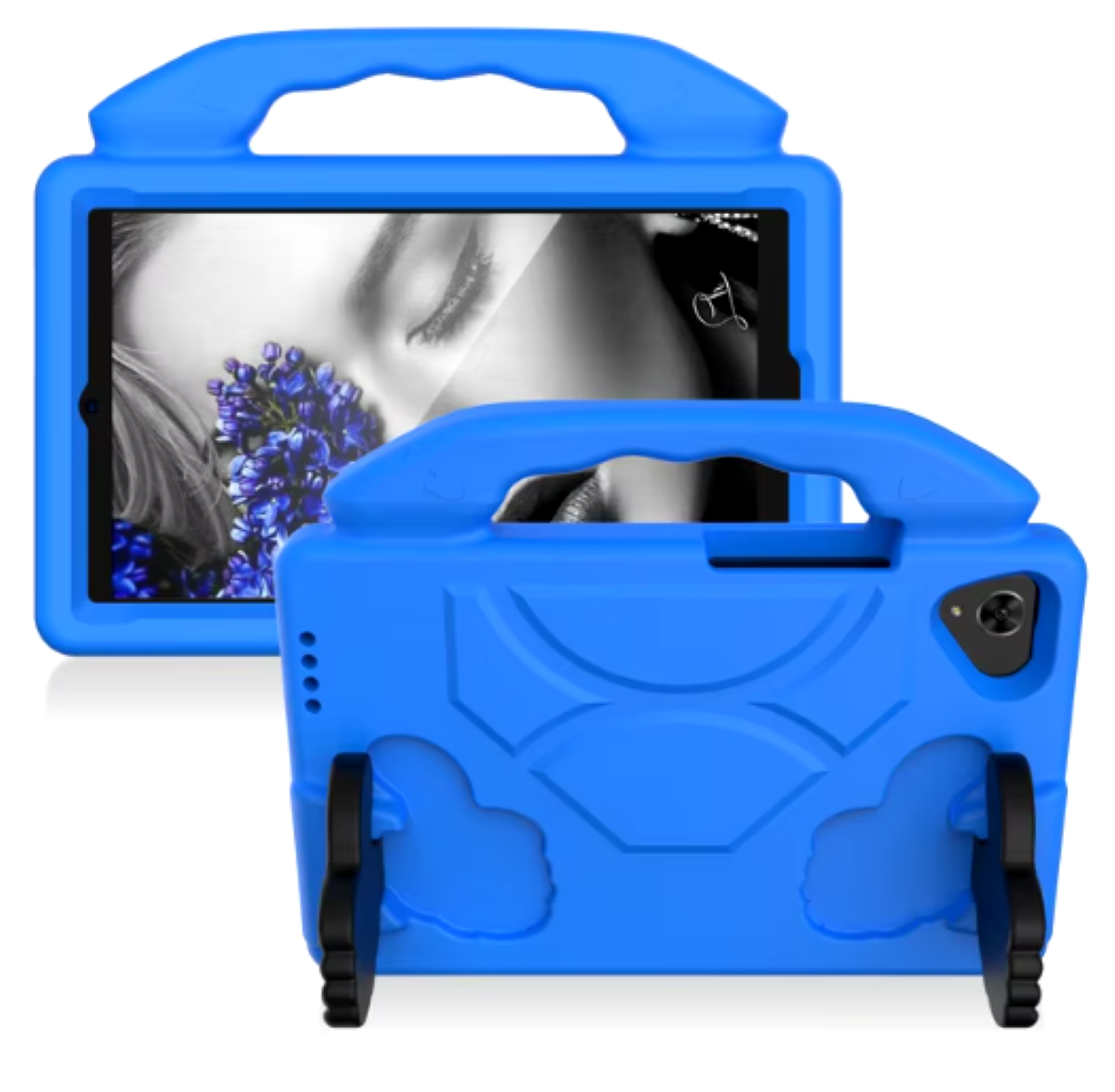 Carcasa Niños Anti-golpes Para Tablet Lenovo M8 8505f 8.0 Azul-3