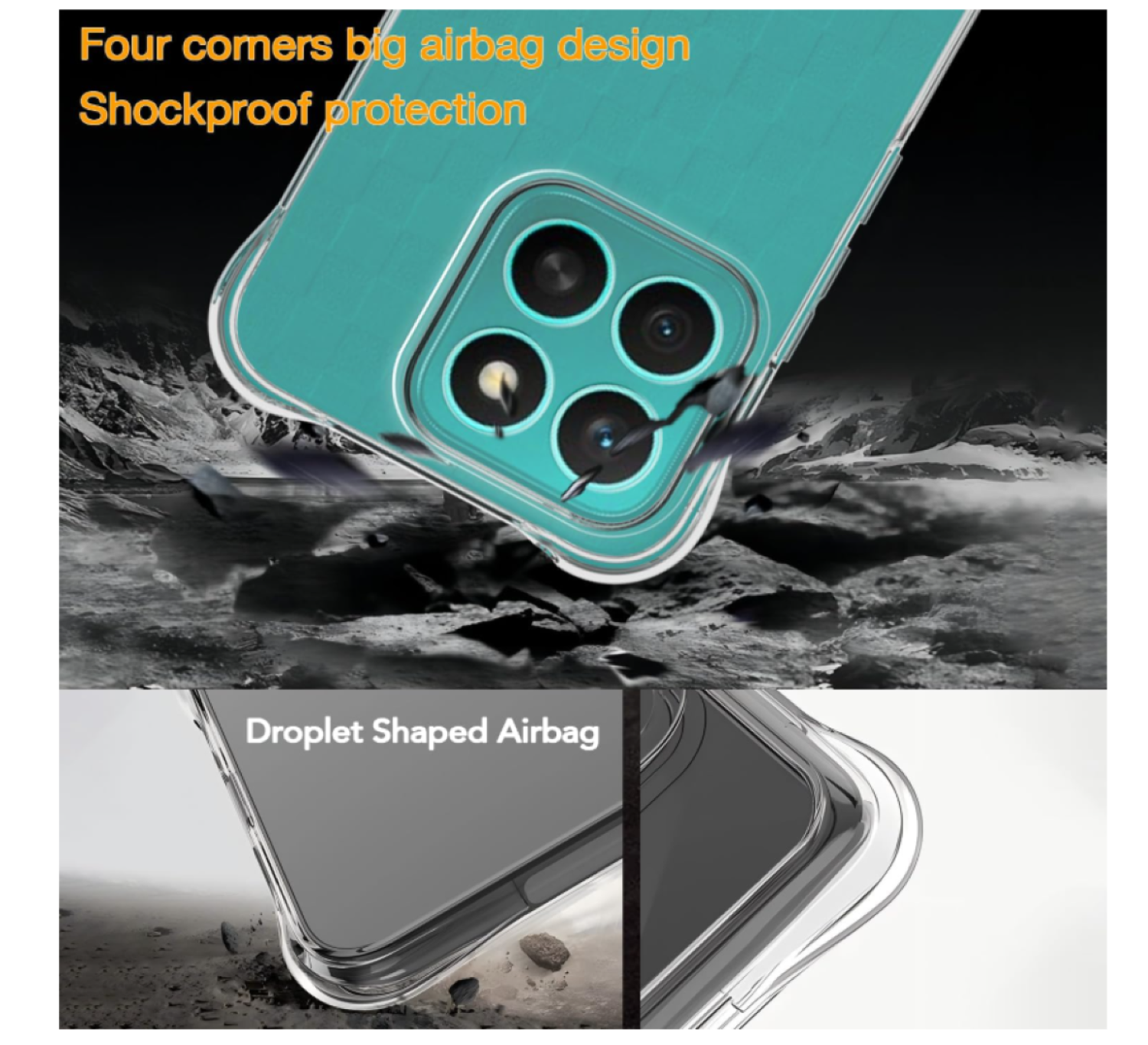 Carcasa Para Honor X8c 4g Transparente Reforzada-3