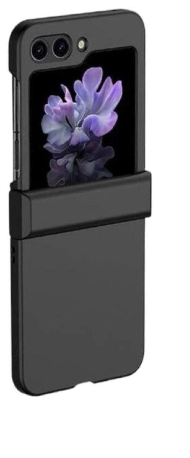 Carcasa Plegable Para Samsung Galaxy Z Flip 5 Negro Bisagra-0