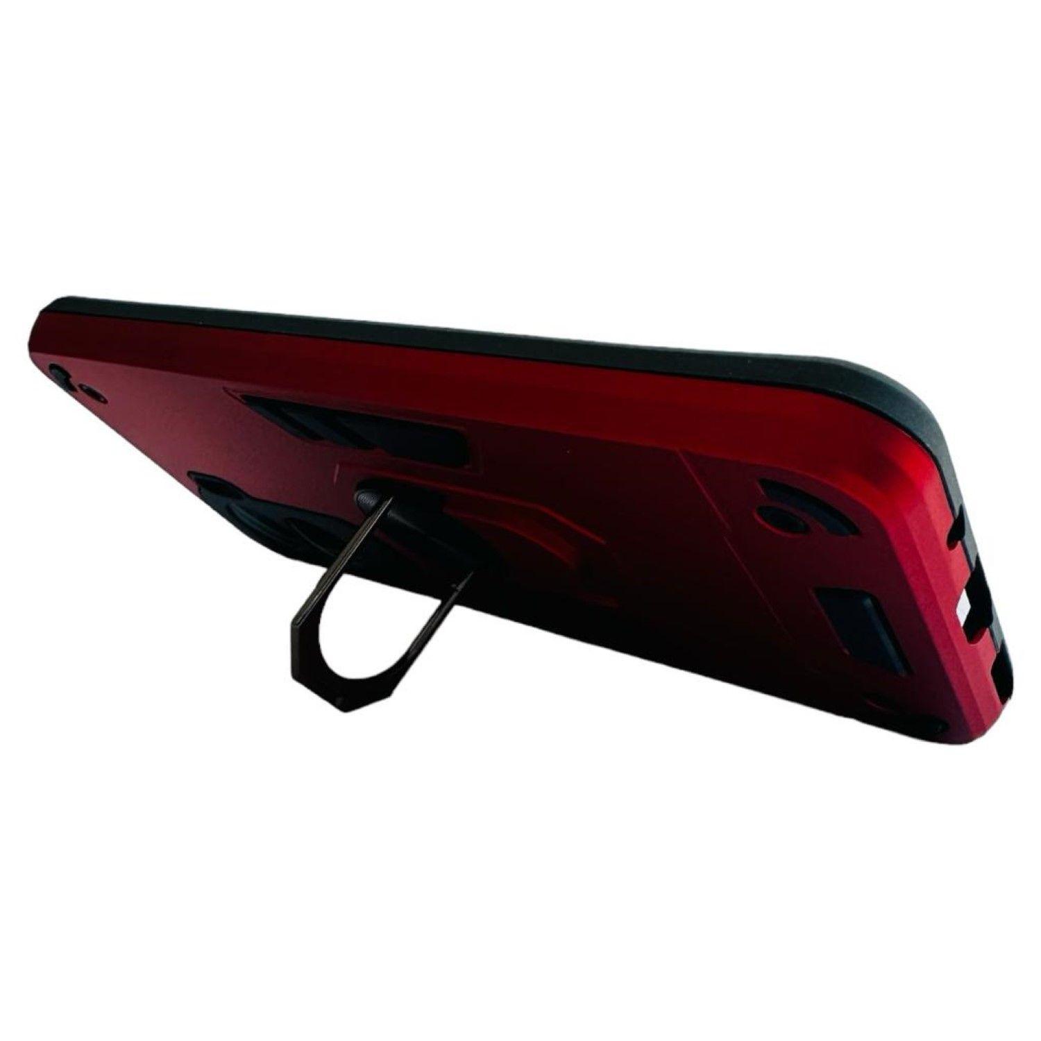 Carcasa Para Honor 90 Lite 5g Anti Golpes Anillo Rojo-1