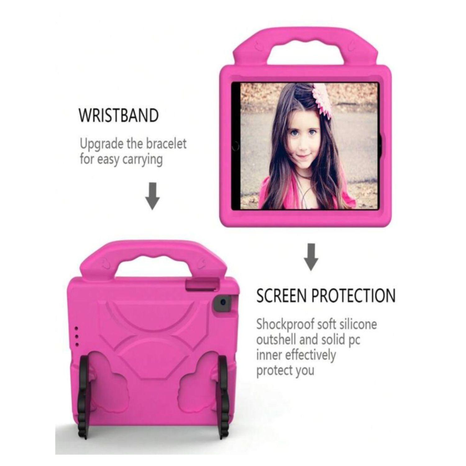 Carcasa Niños Antigolpes Para Tablet Huawei Matepad Se 11 Fucsia-2