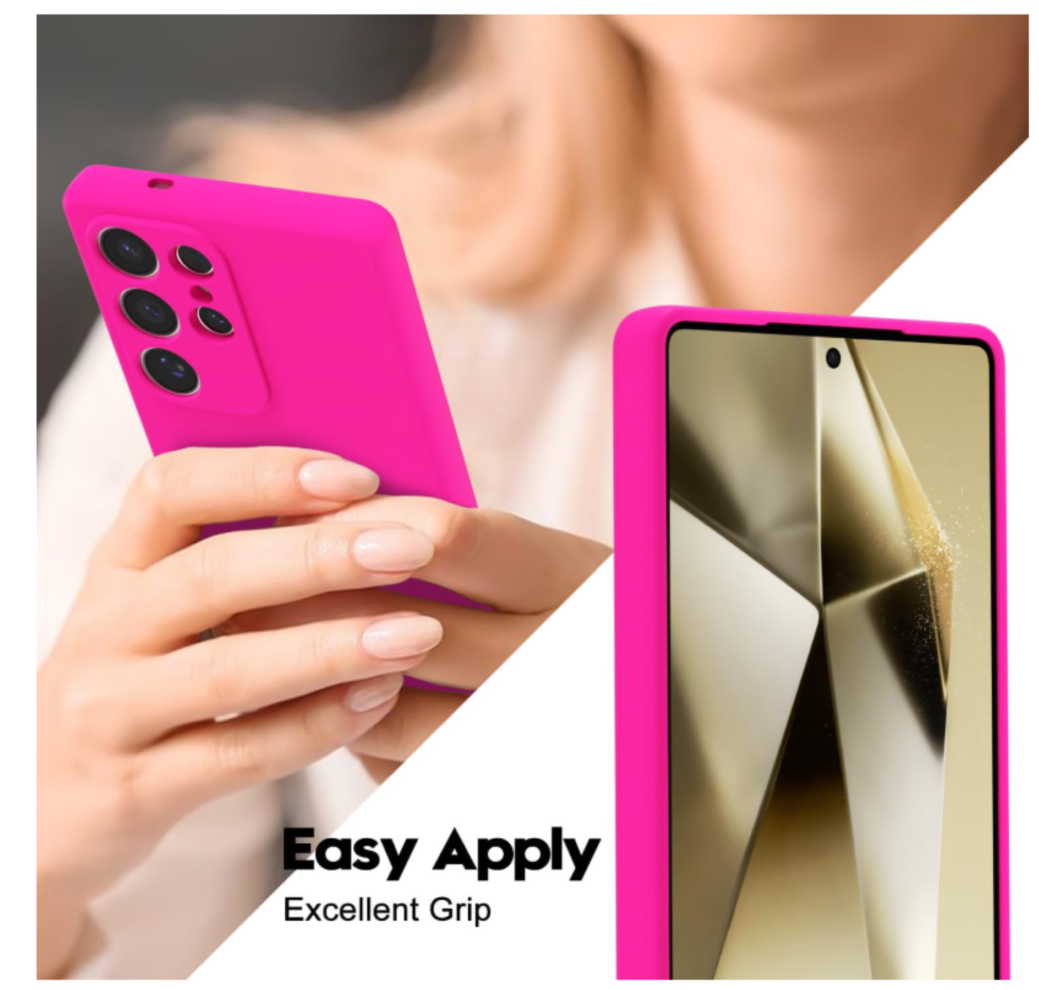 Carcasa Funda Para Samsung S26 Ultra Silicona Fucsia-3