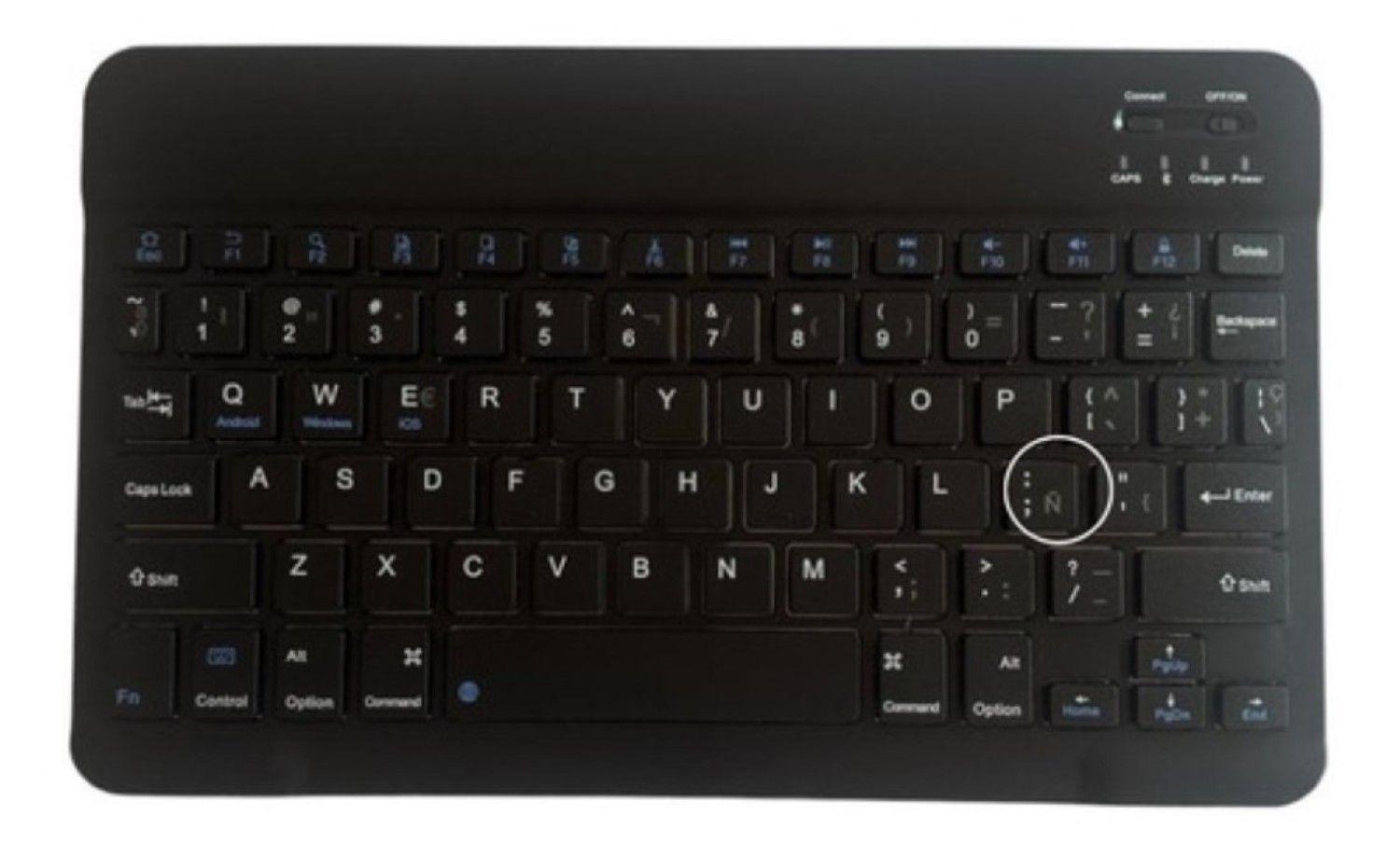 Funda Con Teclado Negro Para iPad Air 13 M3 2025 Con Ranura-6