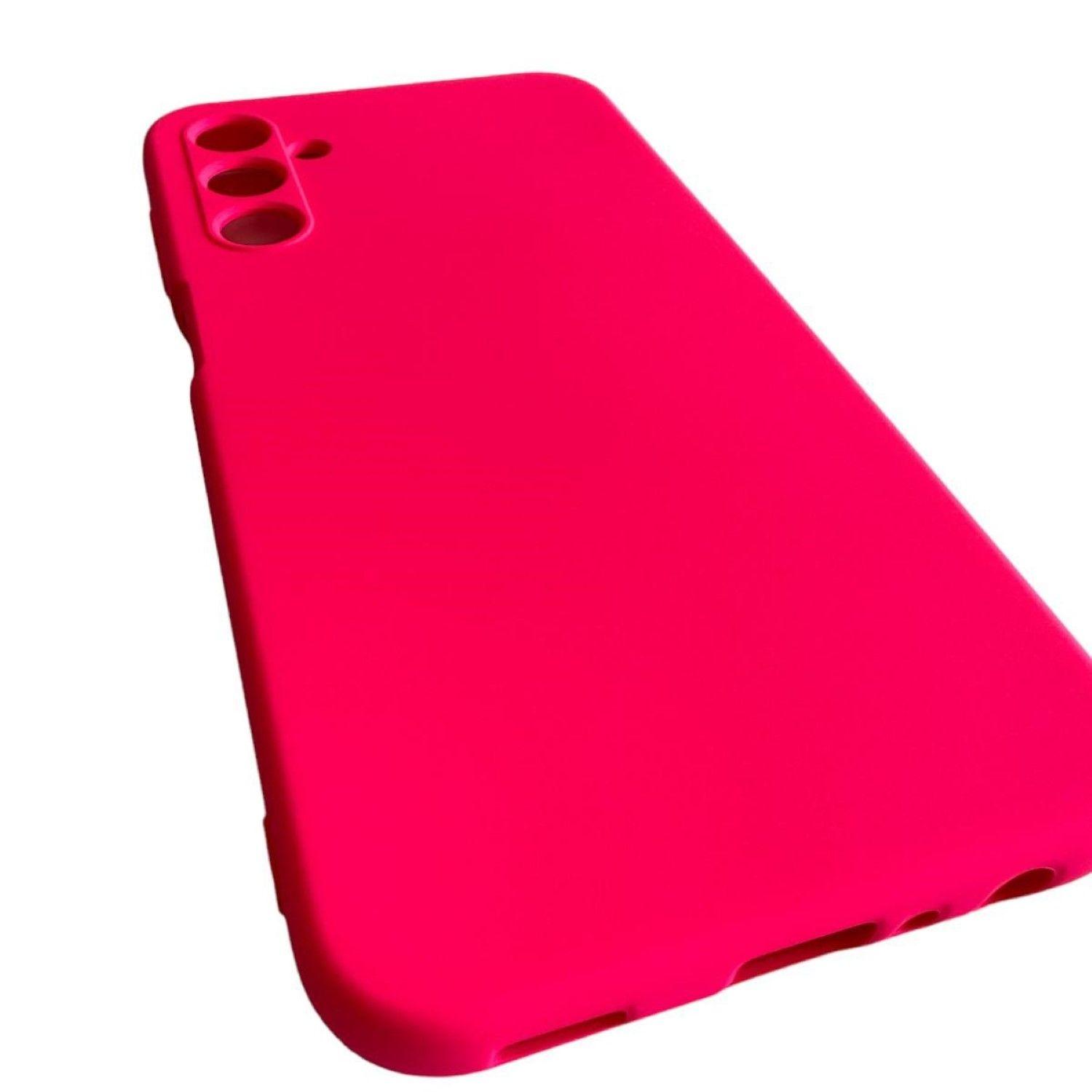 Carcasa Funda Para Samsung A24 Silicona Rosa chicle-2