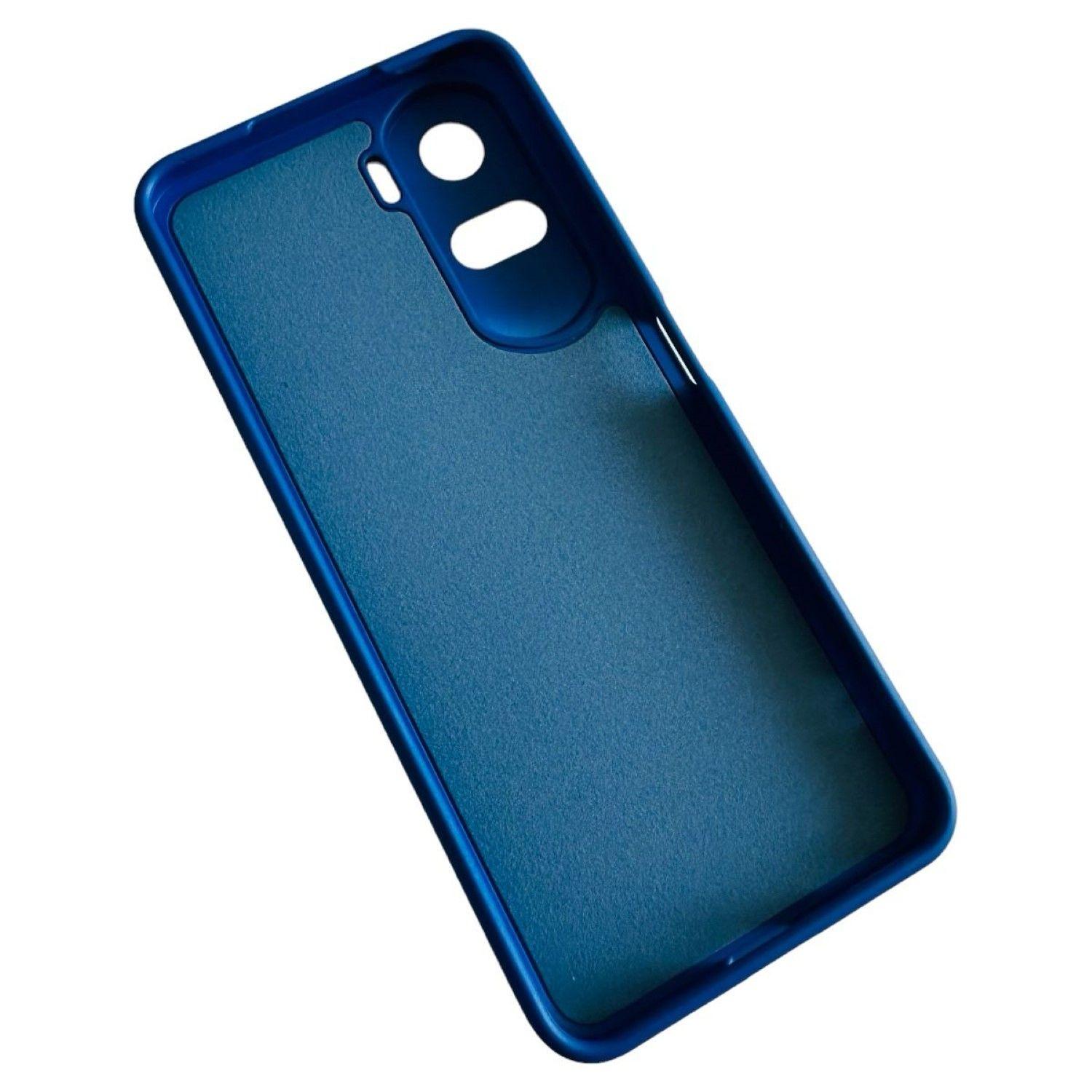 Carcasa Funda Para Honor 90 Lite 5g Silicona Azul-2