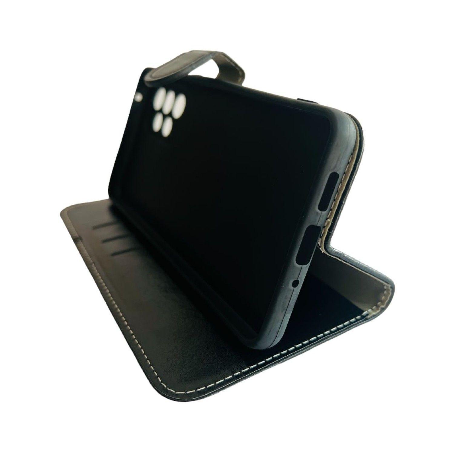 Carcasa Para Samsung A73 5g Flip Cover Agenda + Mica Lámina-1