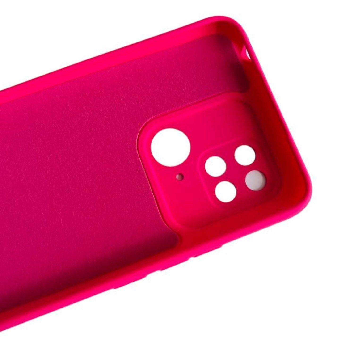Carcasa Funda Para Xiaomi Redmi 10c Silicona Color Fucsia-5