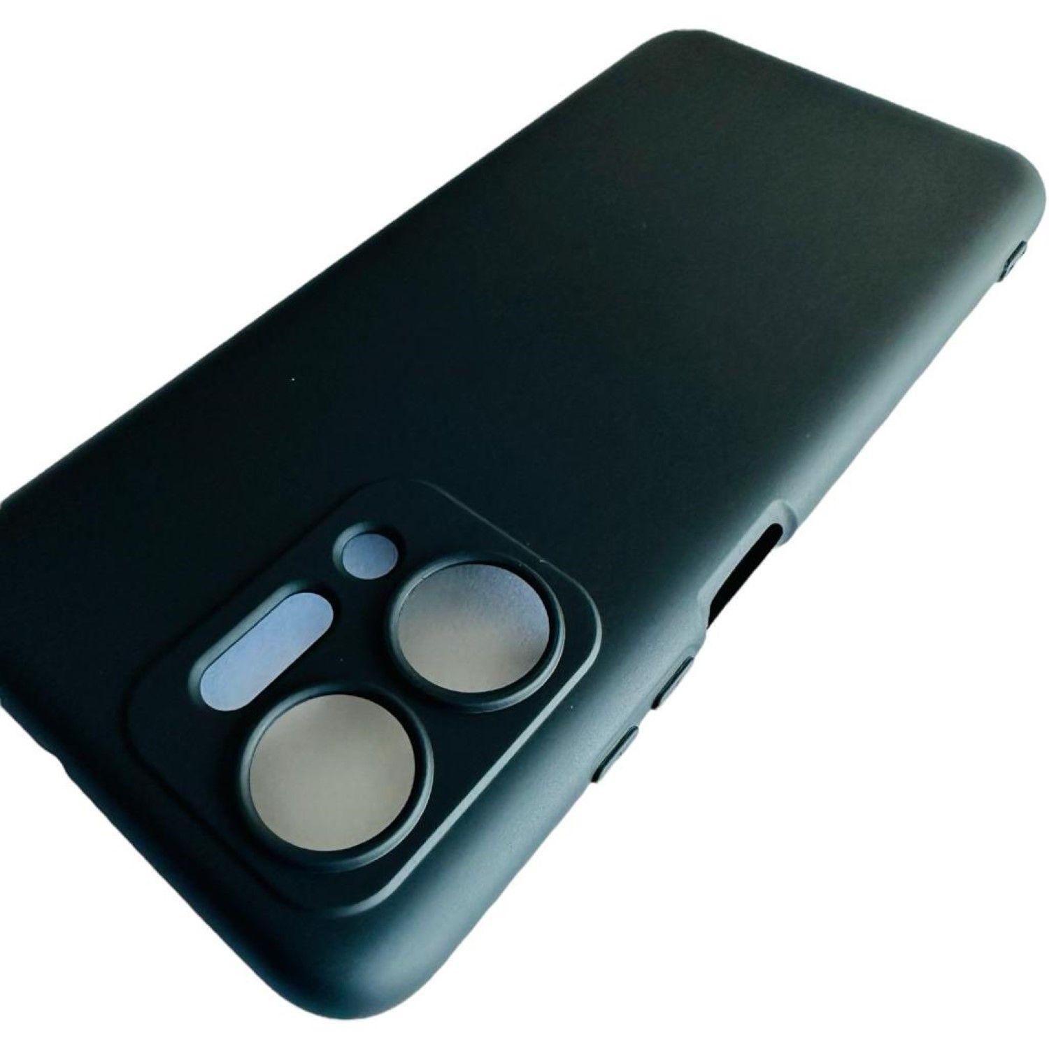 Carcasa Funda Para Honor X7a Silicona Color Negro-4