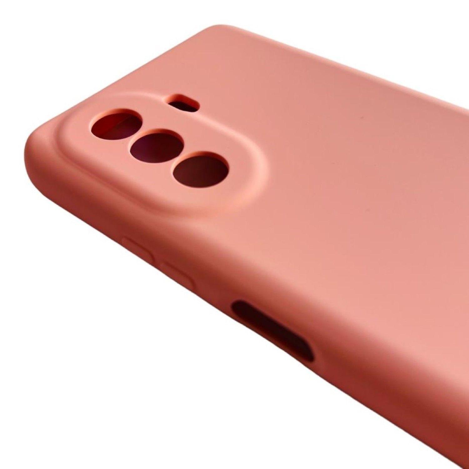 Carcasa Funda Para Huawei Nova Y70 Silicona Rosa Palo-2