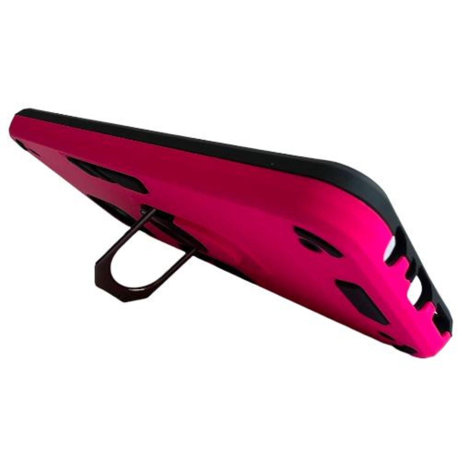Carcasa Para Samsung A04 Normal Anti Golpes Anillo Fucsia-3