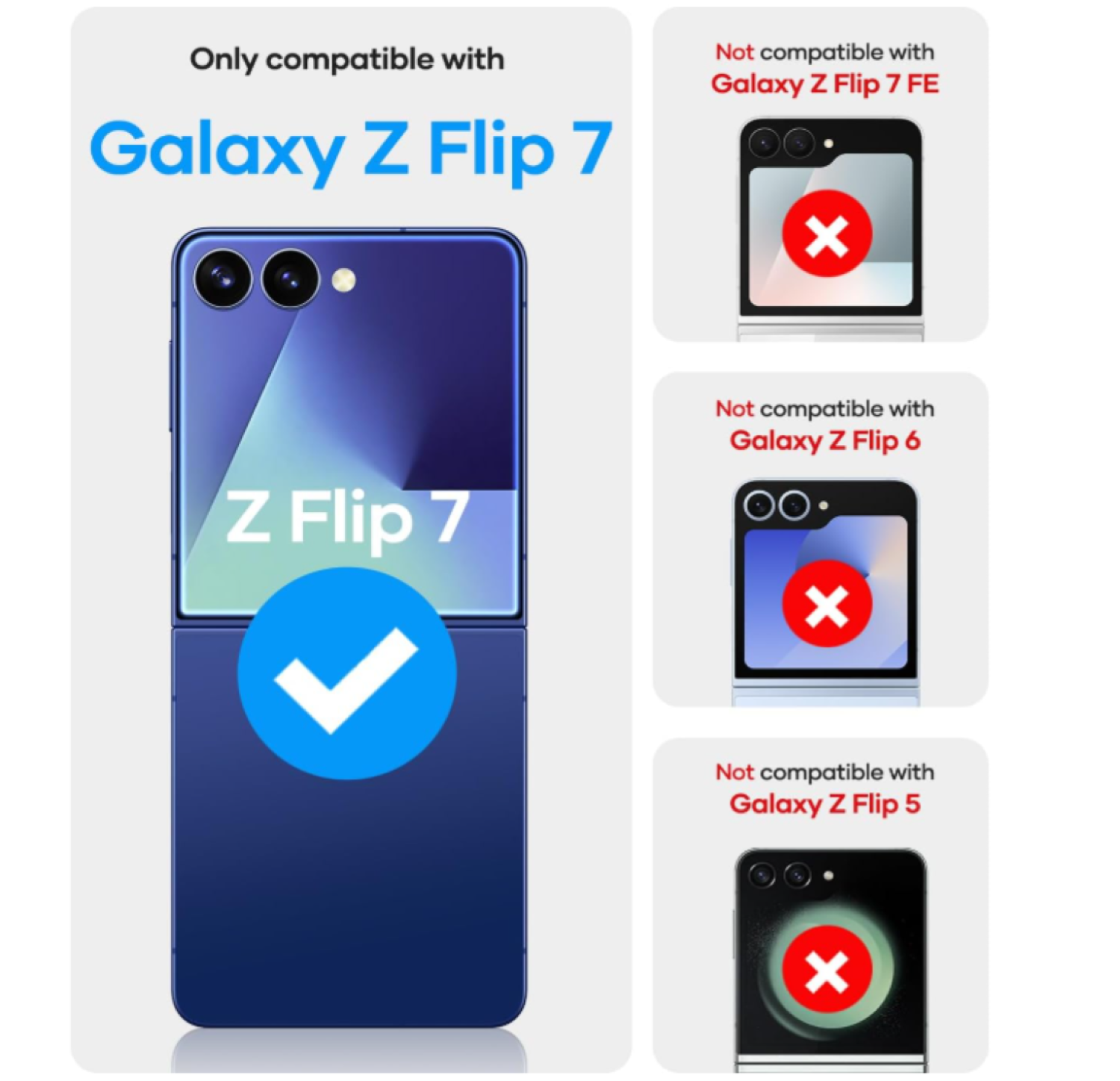 Carcasa Para Samsung Z Flip 7 Transparente Con Bisagra-6