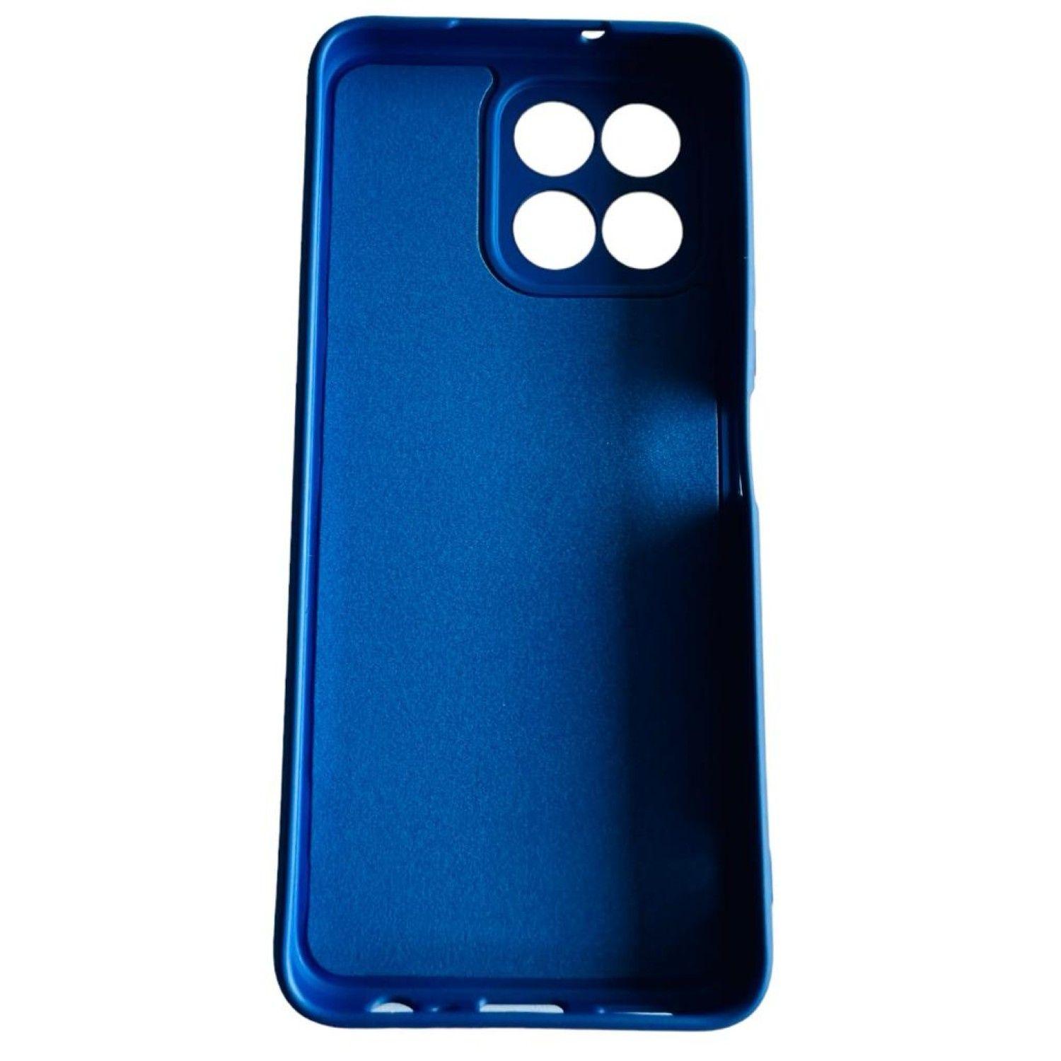 Carcasa Funda Para Honor X6 / X6s Silicona Color Azul-2