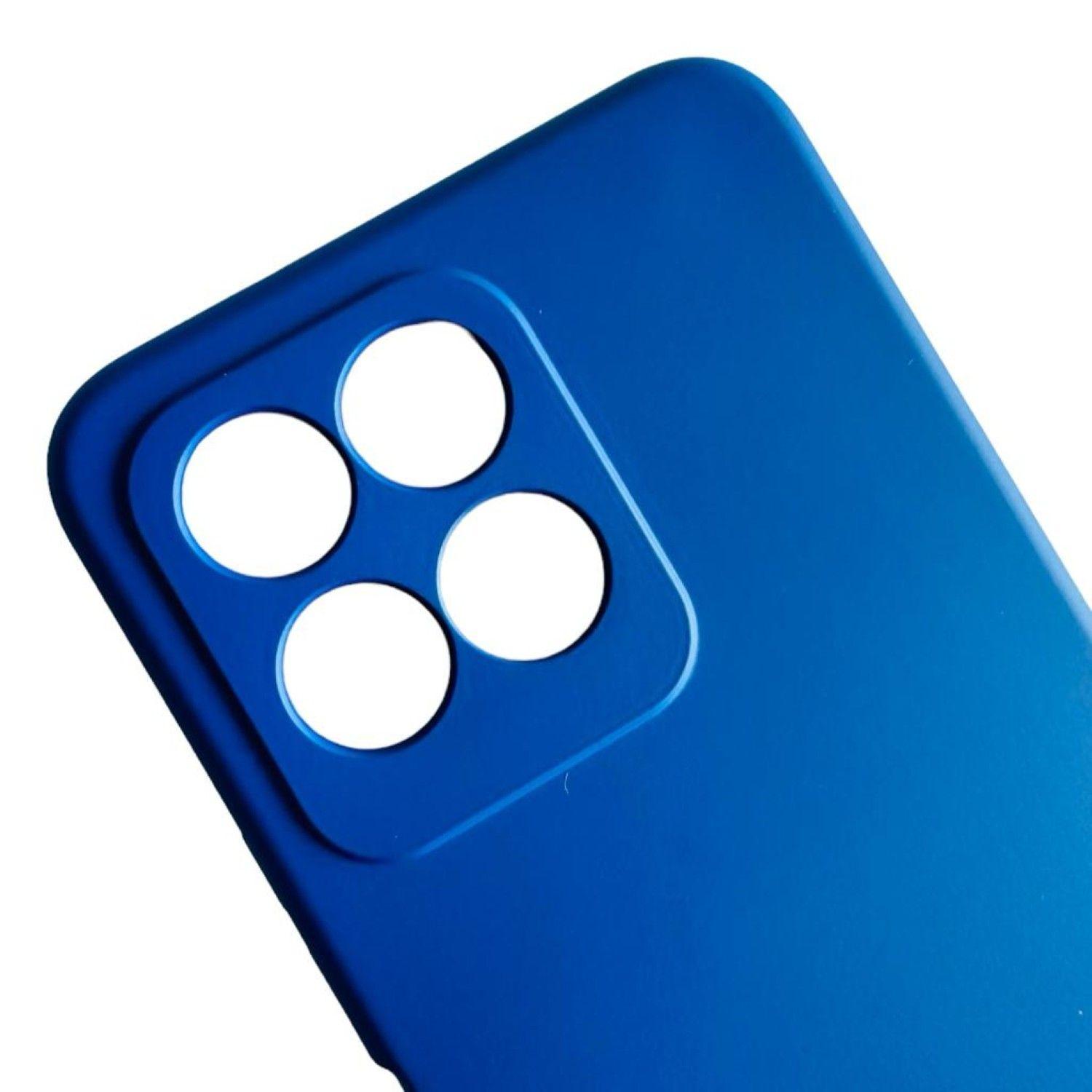 Carcasa Funda Para Honor X6 / X6s Silicona Color Azul-4