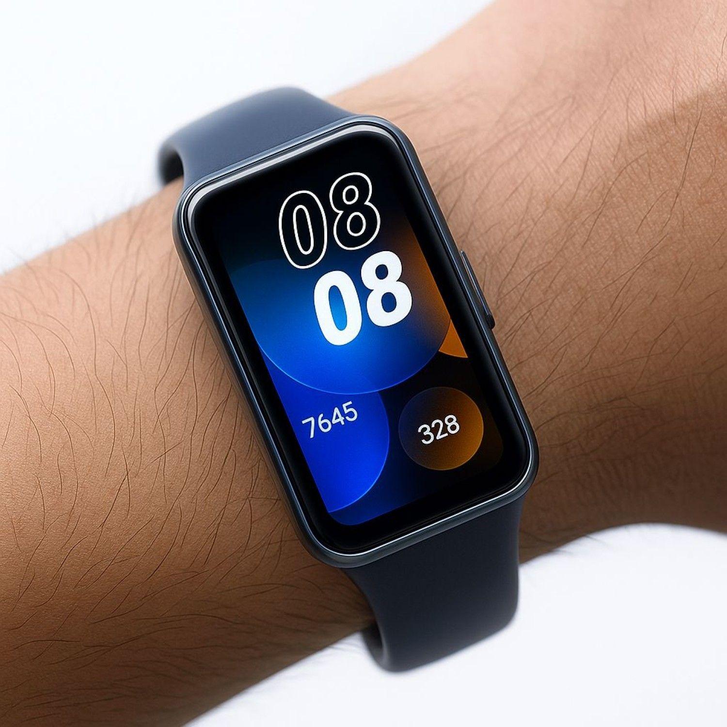 Correa De Repuesto Silicona Para Huawei Honor Band 8 Azul-1