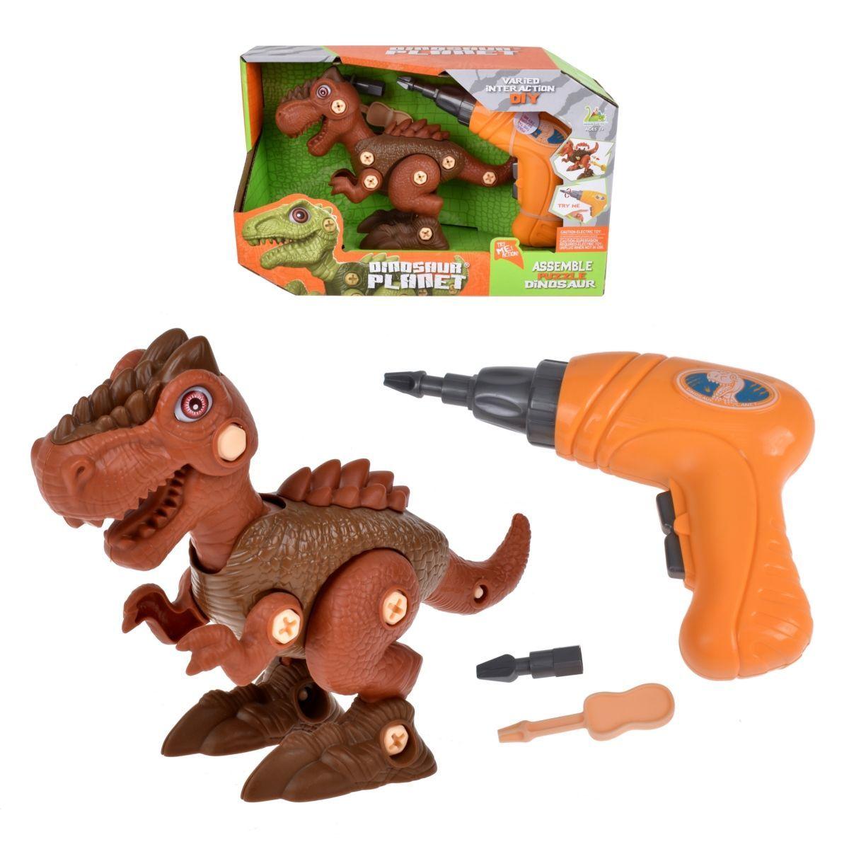 Dinosaurio Armable Con Taladro-0