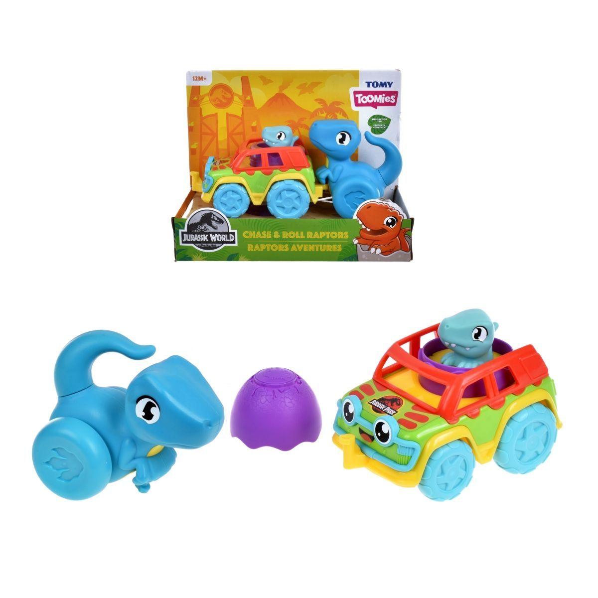 Auto Con Dinosaurio Jurassic World-0