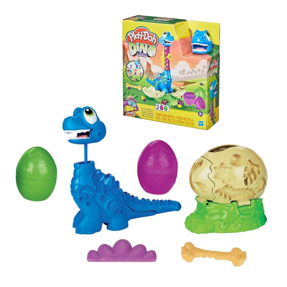 Play-Doh Dino Crew Dino Cuello Largo Hasbro-0