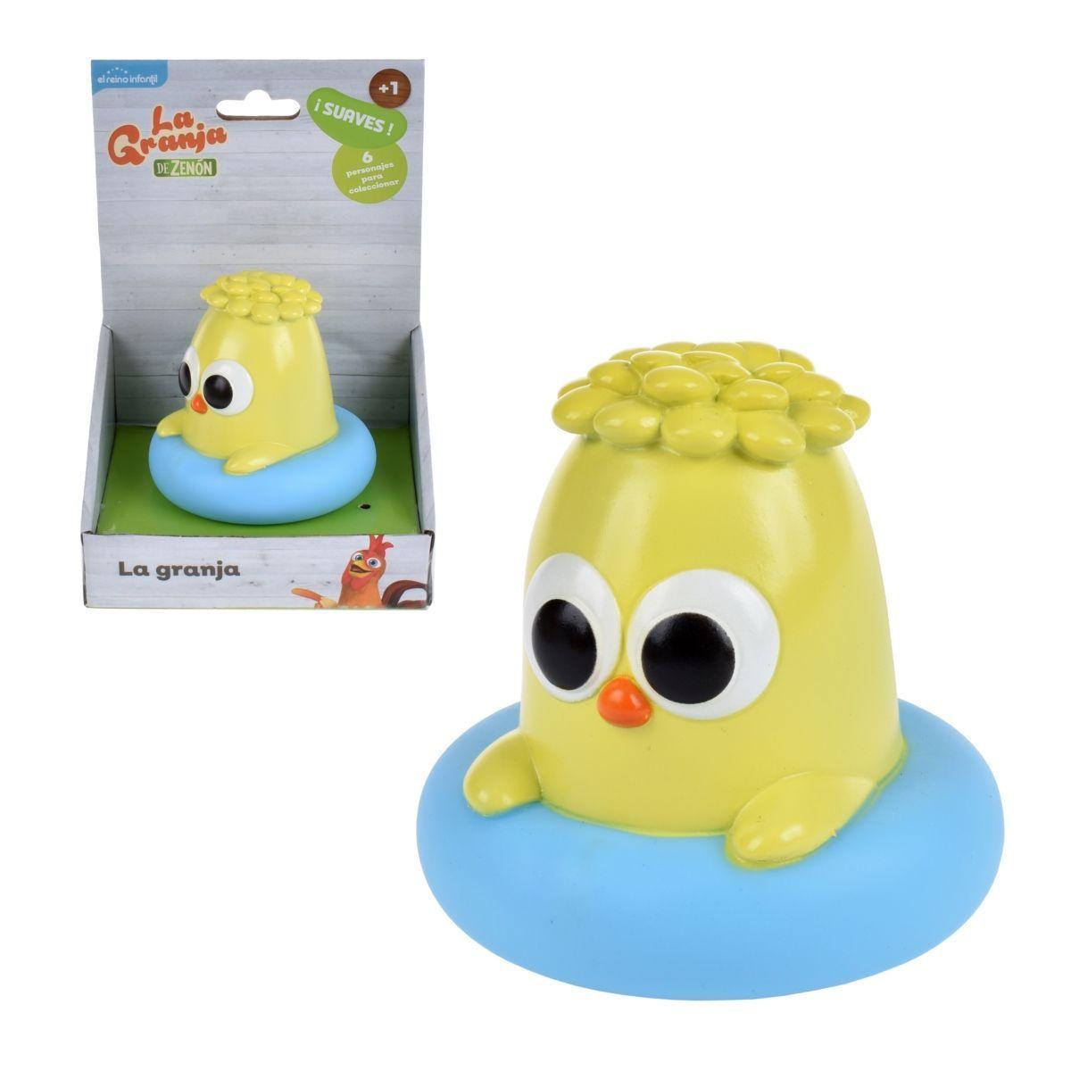 Figura Blandita De 10 Cms La Granja De Zenon - Pollito-0
