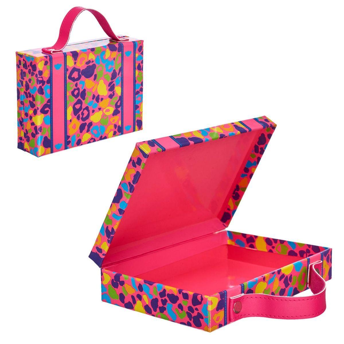 Maleta Rosada Print Leopardo Build A Bear-0