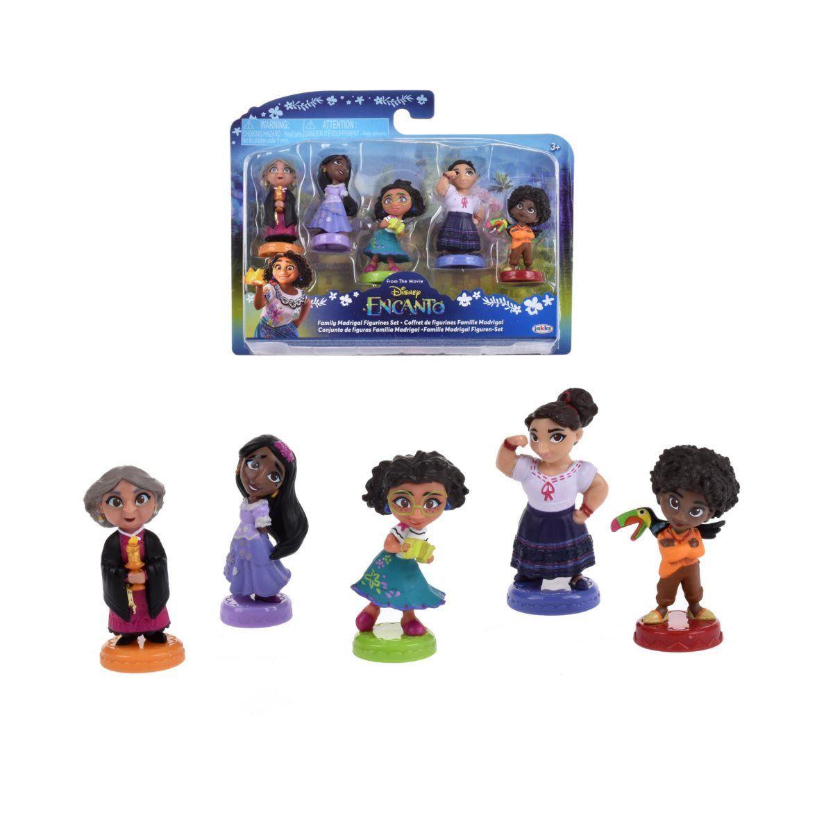 Pack 5 Figuras Con Base 7 Cms Encanto-0