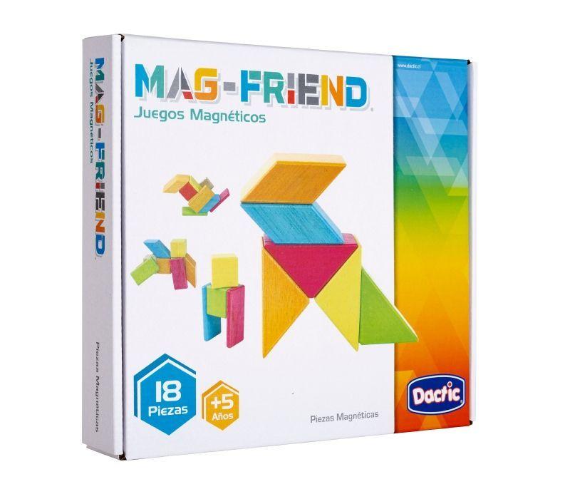 Pieza Magnetica Madera Color 18Unid Dactic-0