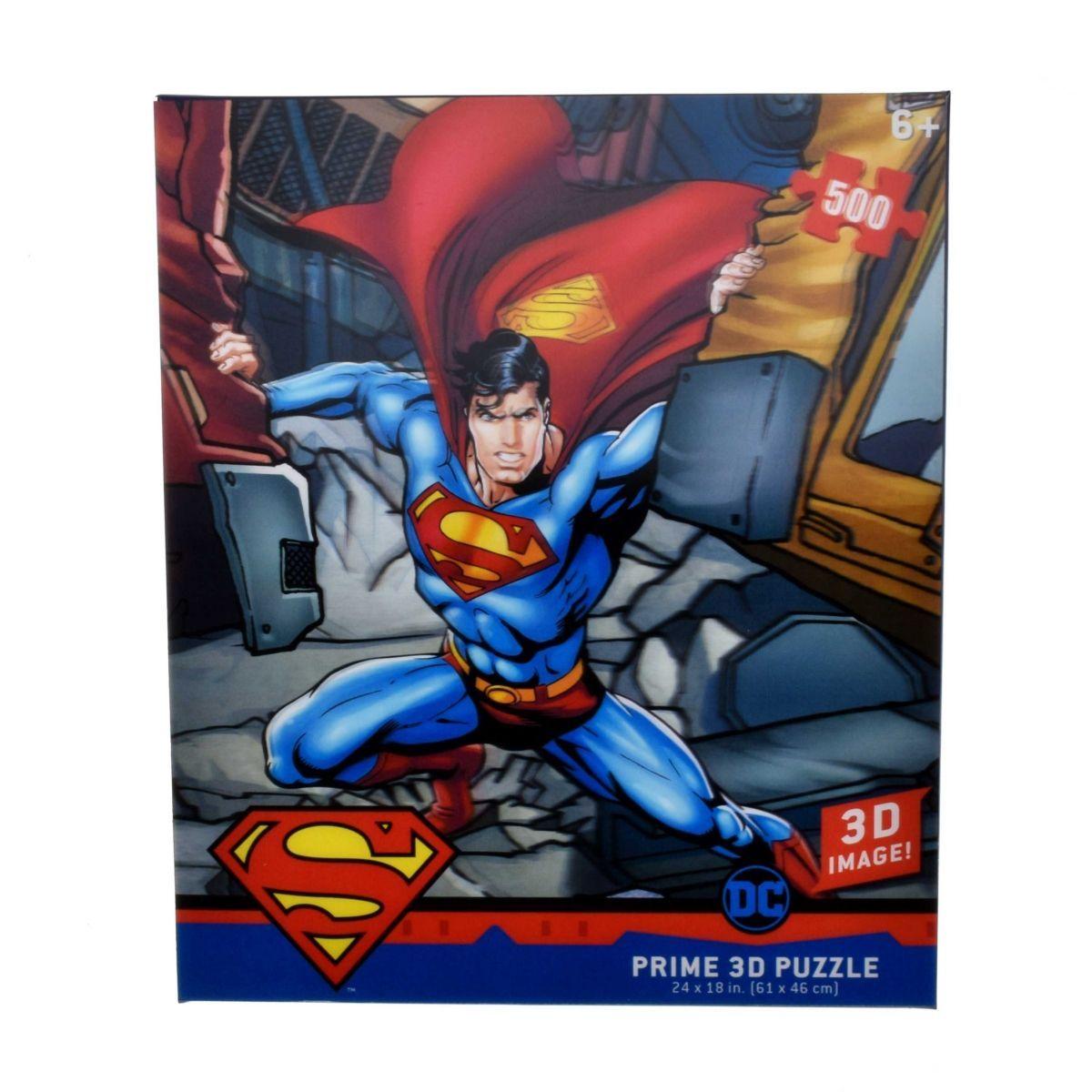 Puzzle 3D De 500 Piezas Dc Comics - Superman-0