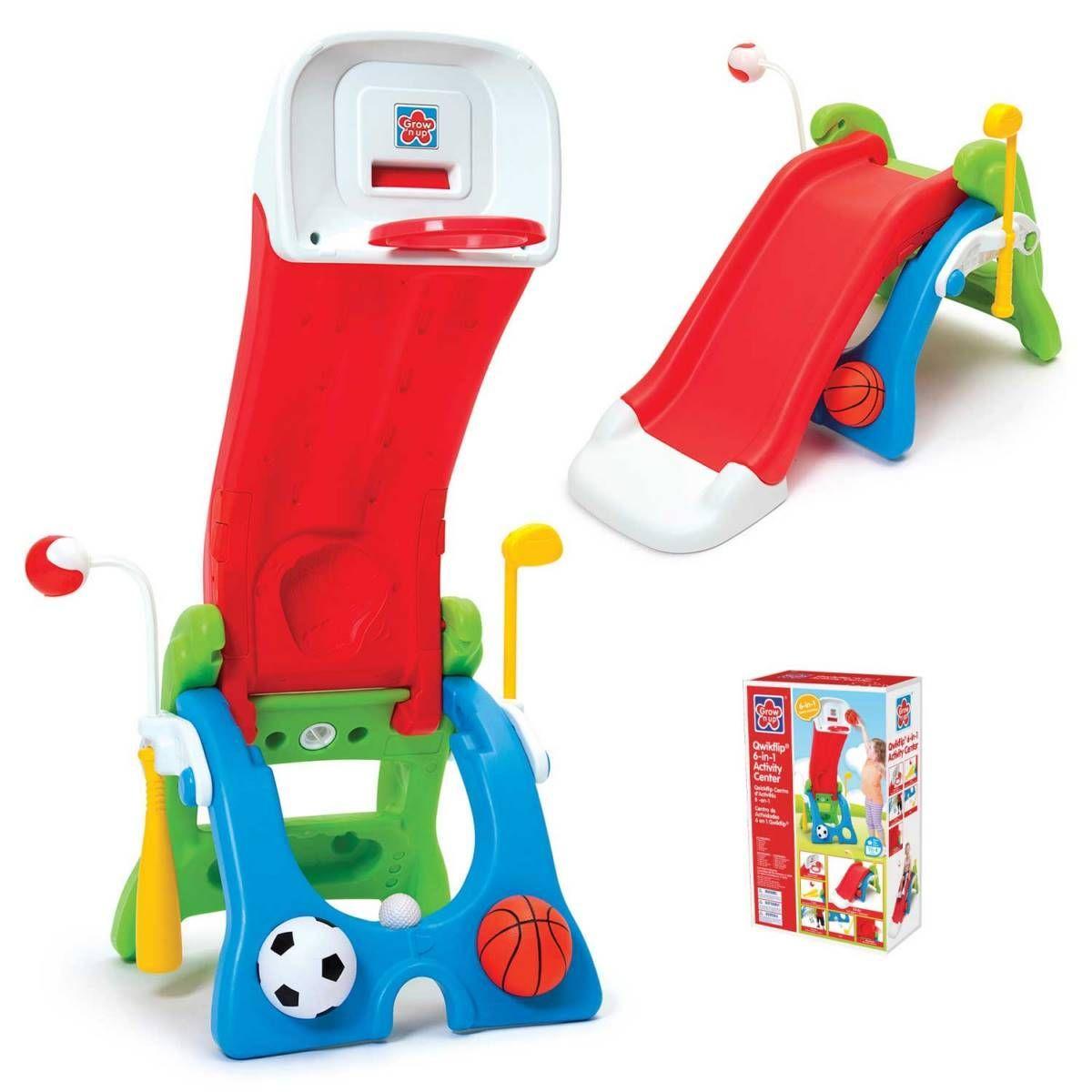 Juego Infantil Deporte 6 En 1: Basketball, Futbol. Golf, Baseball, Resfalin , Atrapa Grow And Up-0
