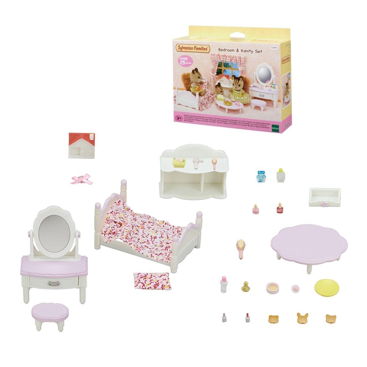 Set Dormitorio Y Tocador - Sylvanian Families-0
