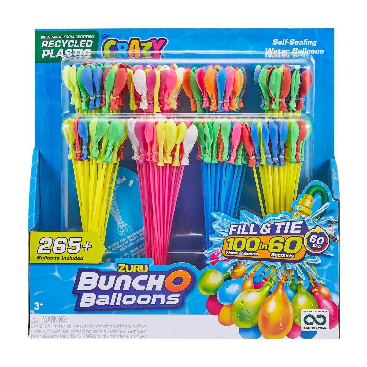 Pack 8 Boquillas De Bombas De Agua De Llenado Rapido Mas 2 Lanza Bombas Bunch O Balloons-0