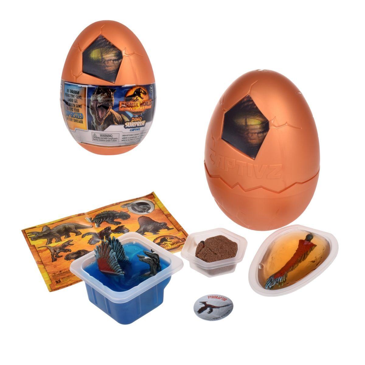 Huevo Jurassic World Dominion Que Incluye 7 Sorpresas-0