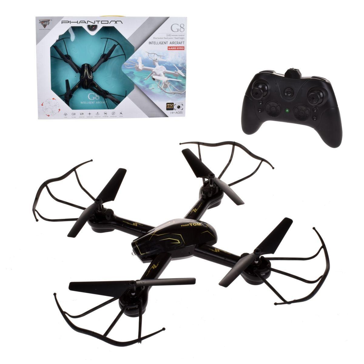 Dron Phantom Radio Controlado Con Pack De Pilas-0