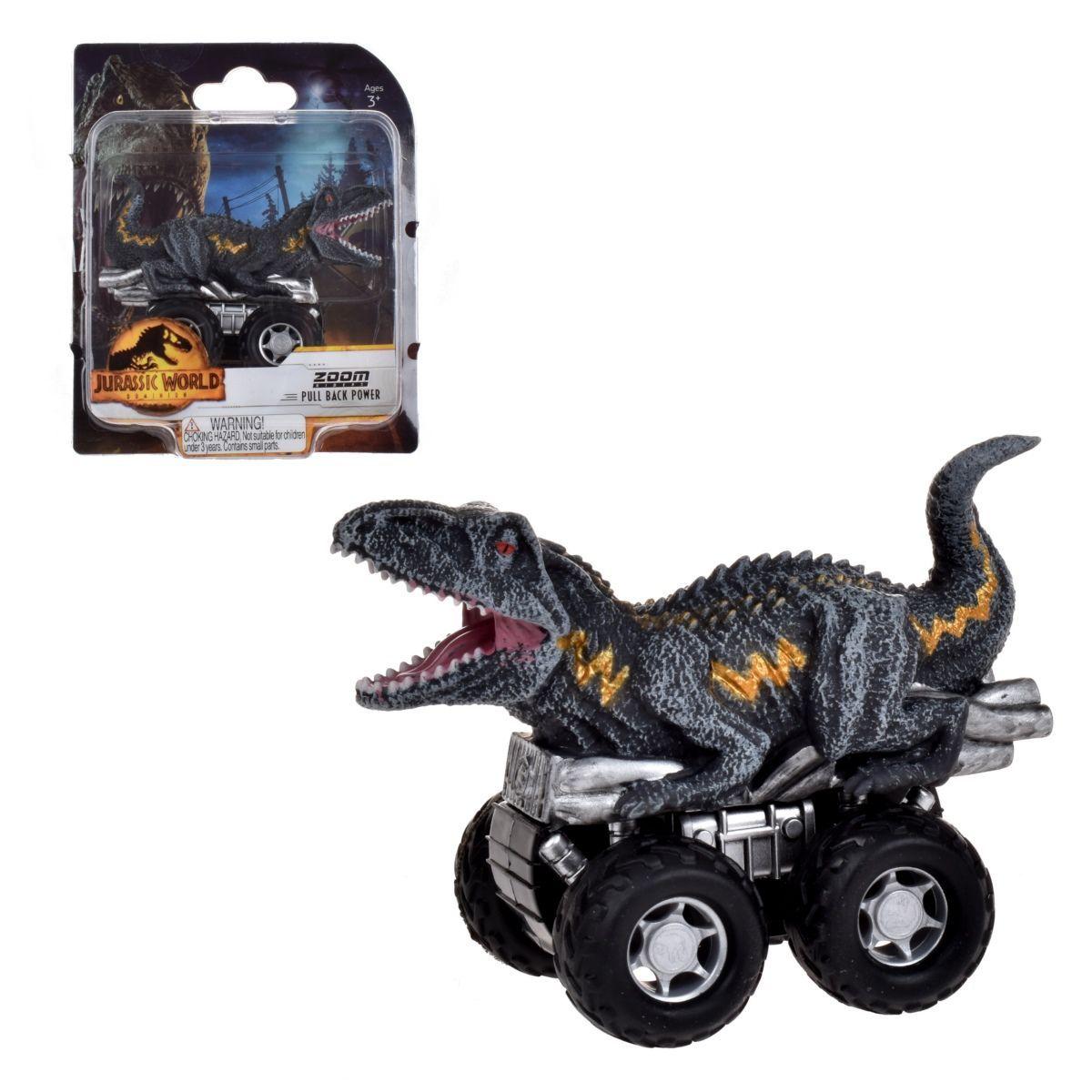Dinosaurio Vehiculo Pullback Jurassic World Dominion - Indoraptor-0